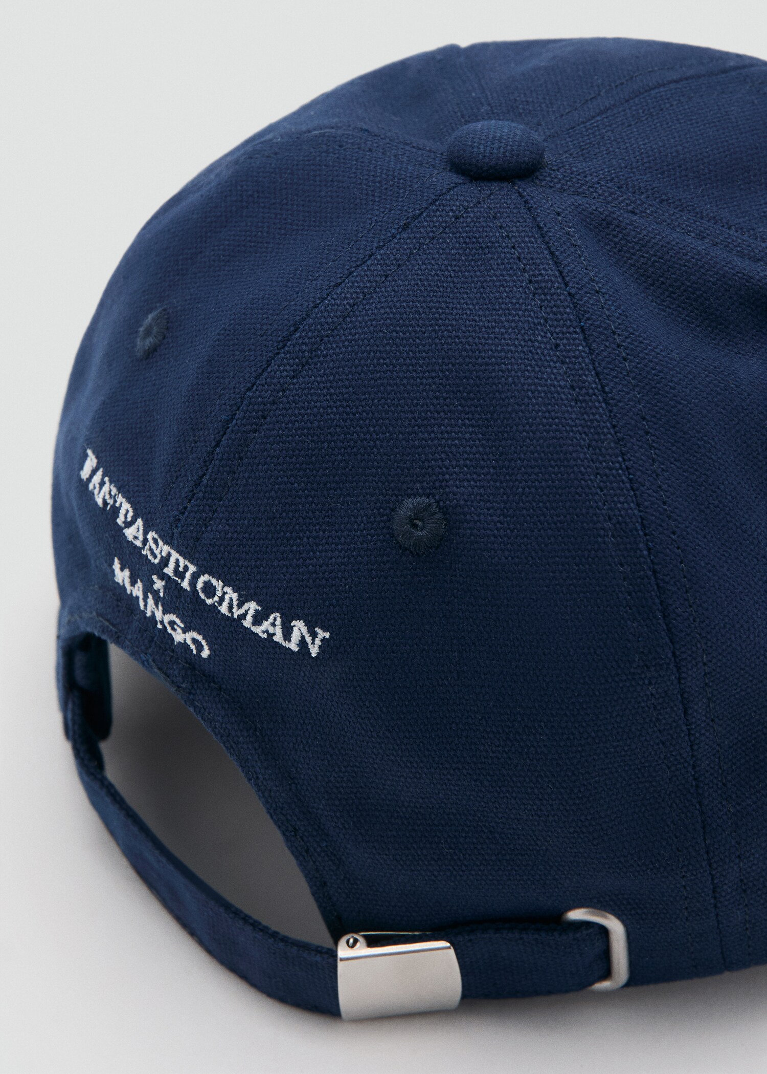 Gorra algodón mensaje bordado - Detalle del artículo 1