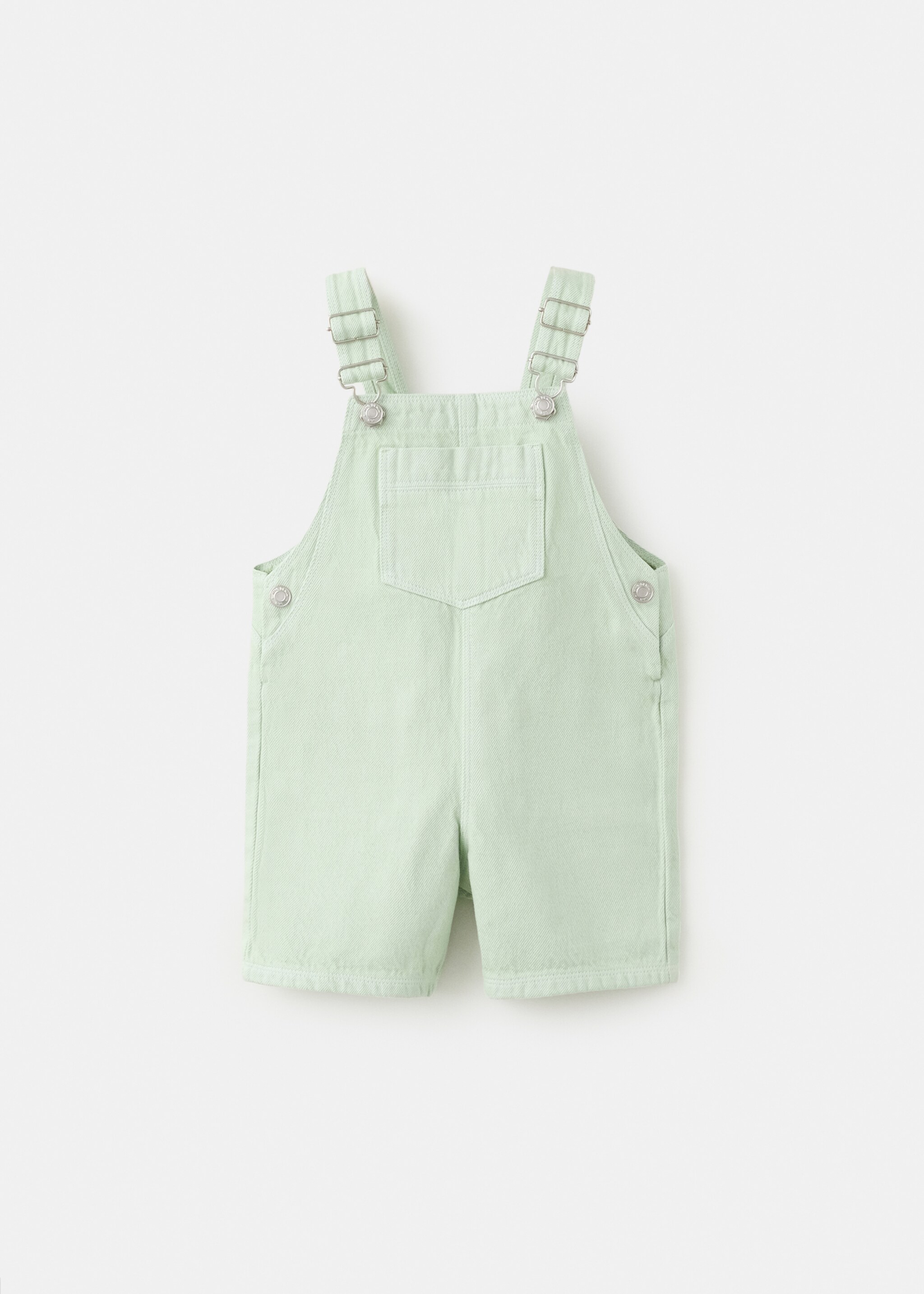 Peto algodón bolsillos - Artículo sin modelo, Verde pastel. Ref: 27096337-00.