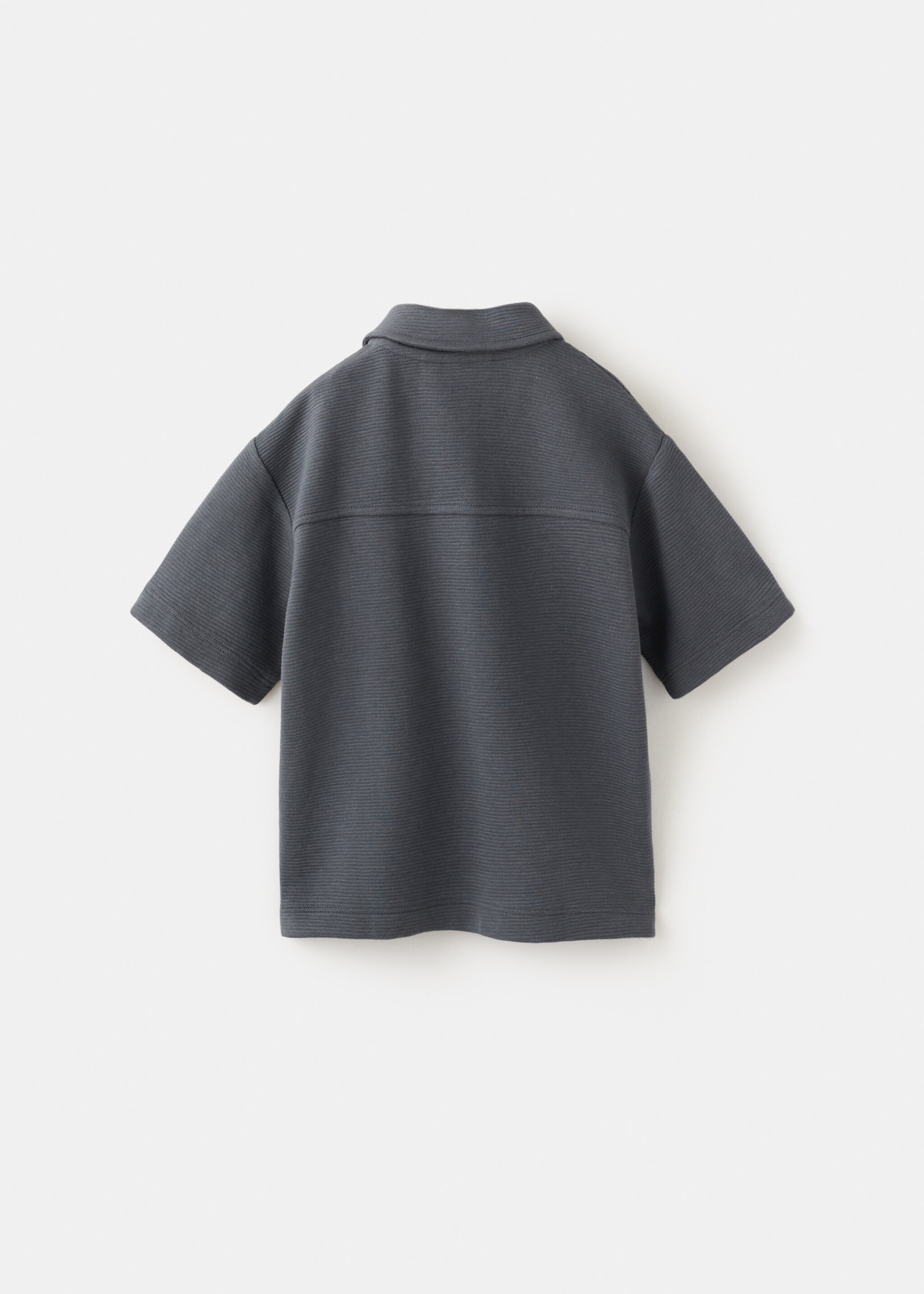 Polo wave - Revers de l'article, Gris antracita. Ref: 27096342-00.