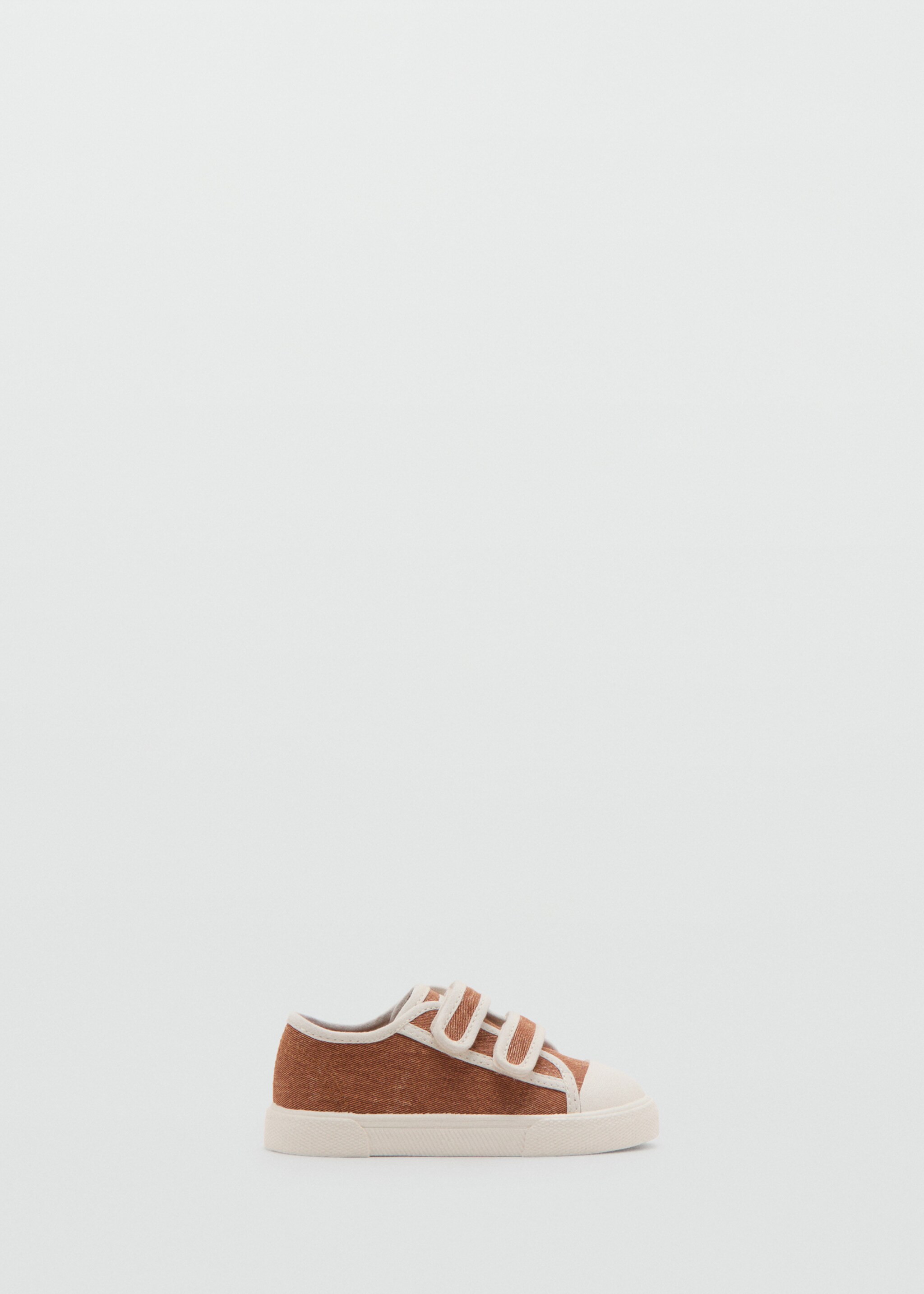Velcro fastening straps sneakers - Article without model, Russet. Ref: 27096343-00.