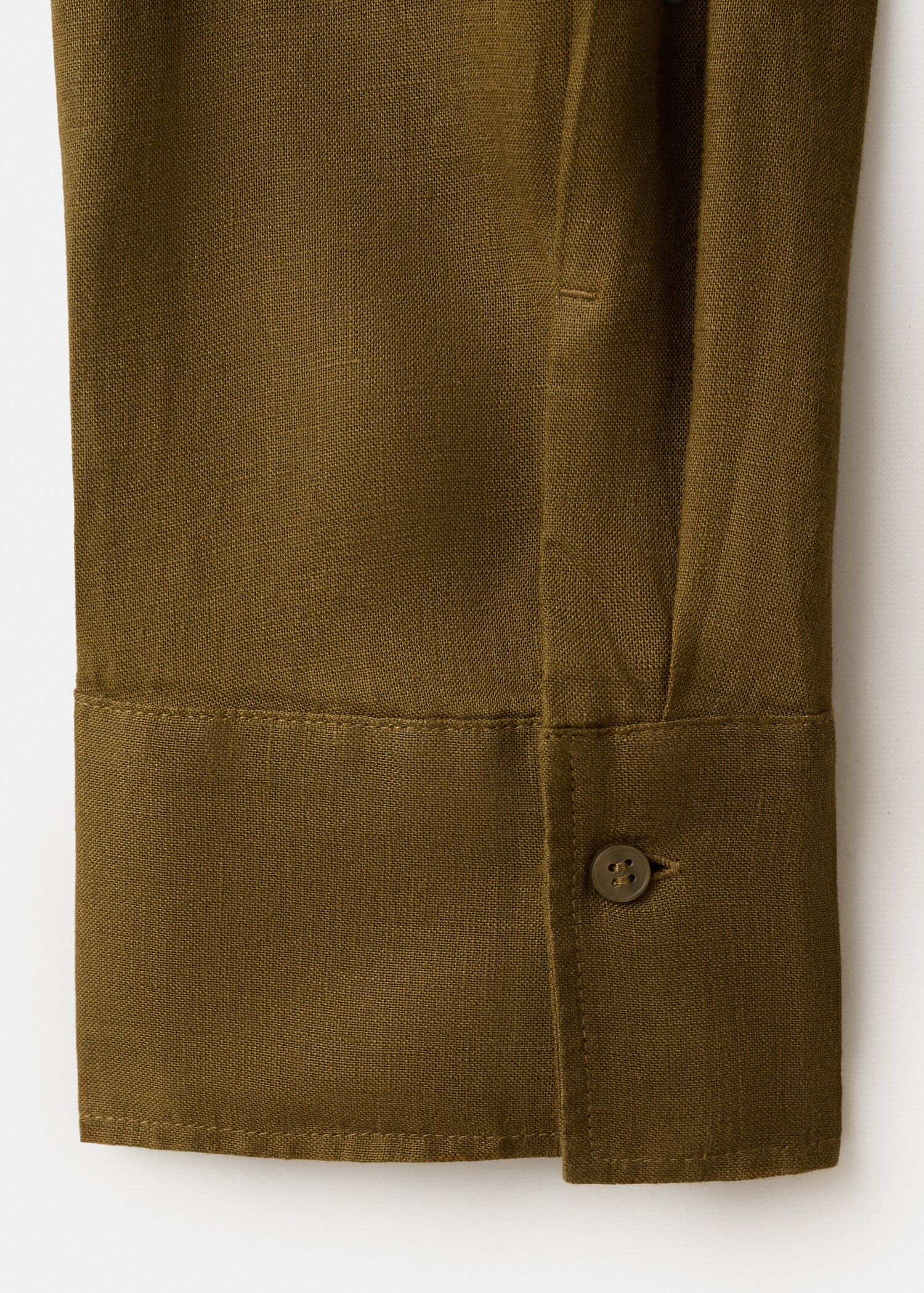 Pocket linen shirt - Details of the article 0