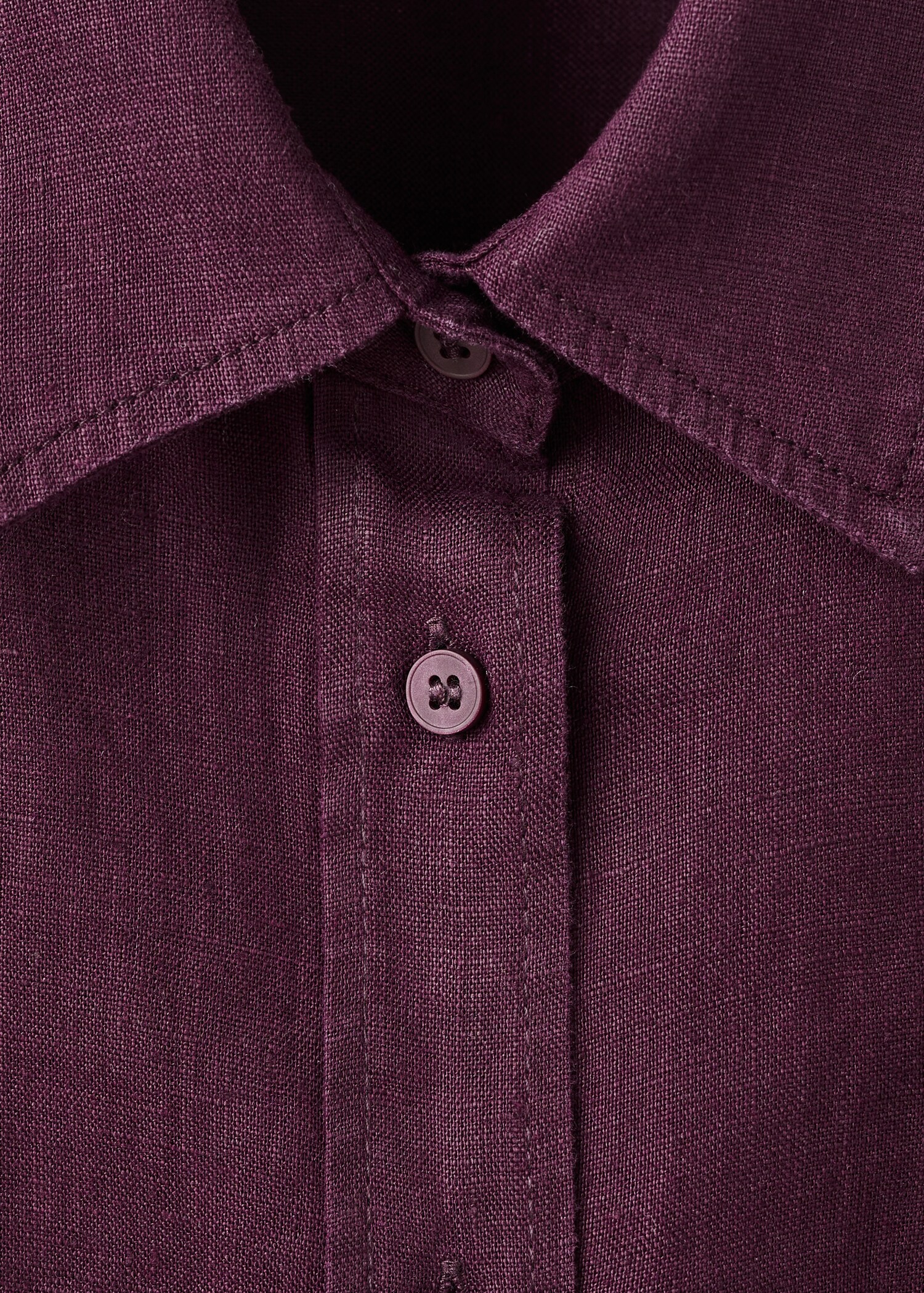 Camisa lino bolsillo - Detalle del artículo 8