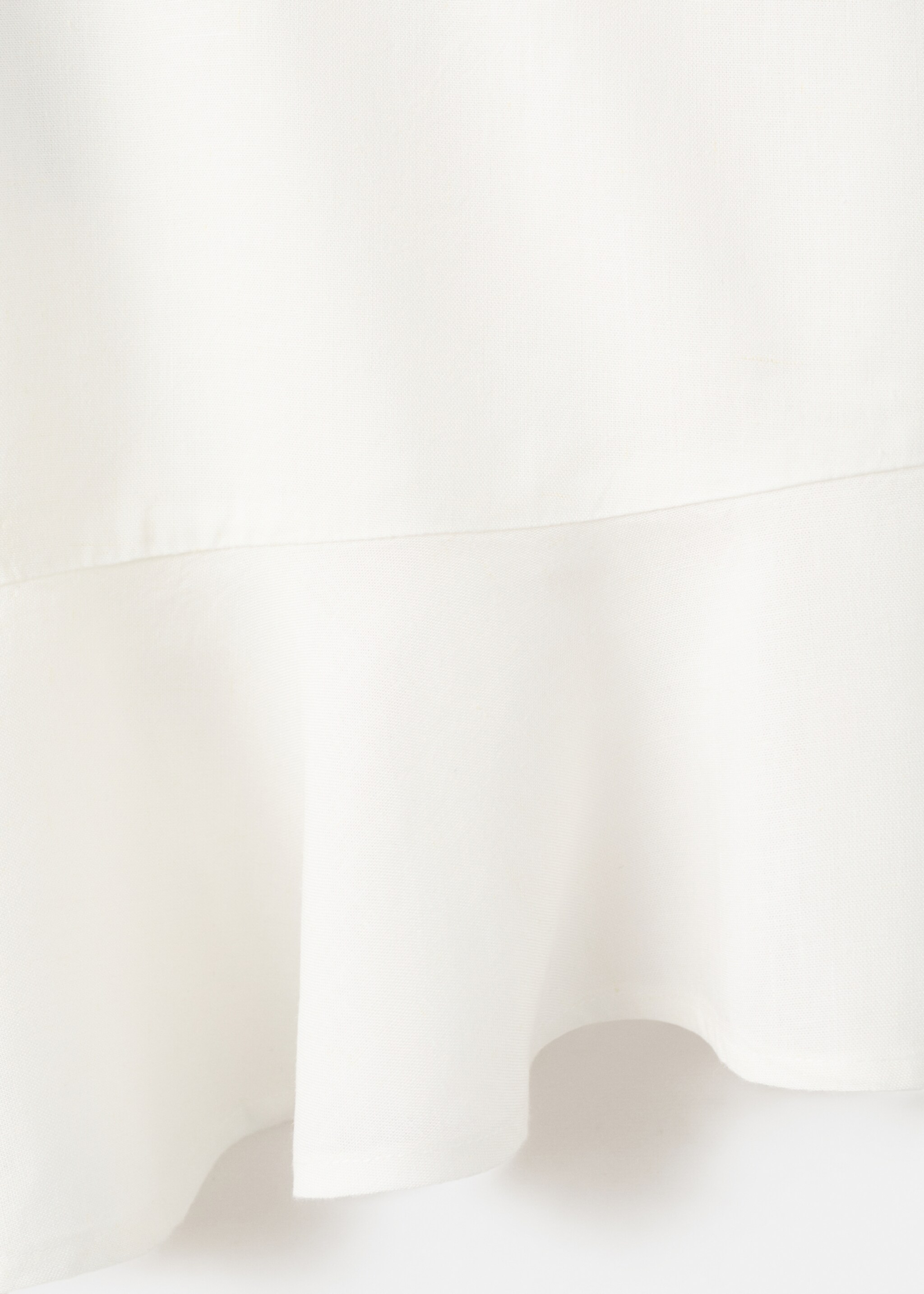 Asymmetrical ruffled skirt - Details of the article 8, Off White. Ref: 27096346-00.