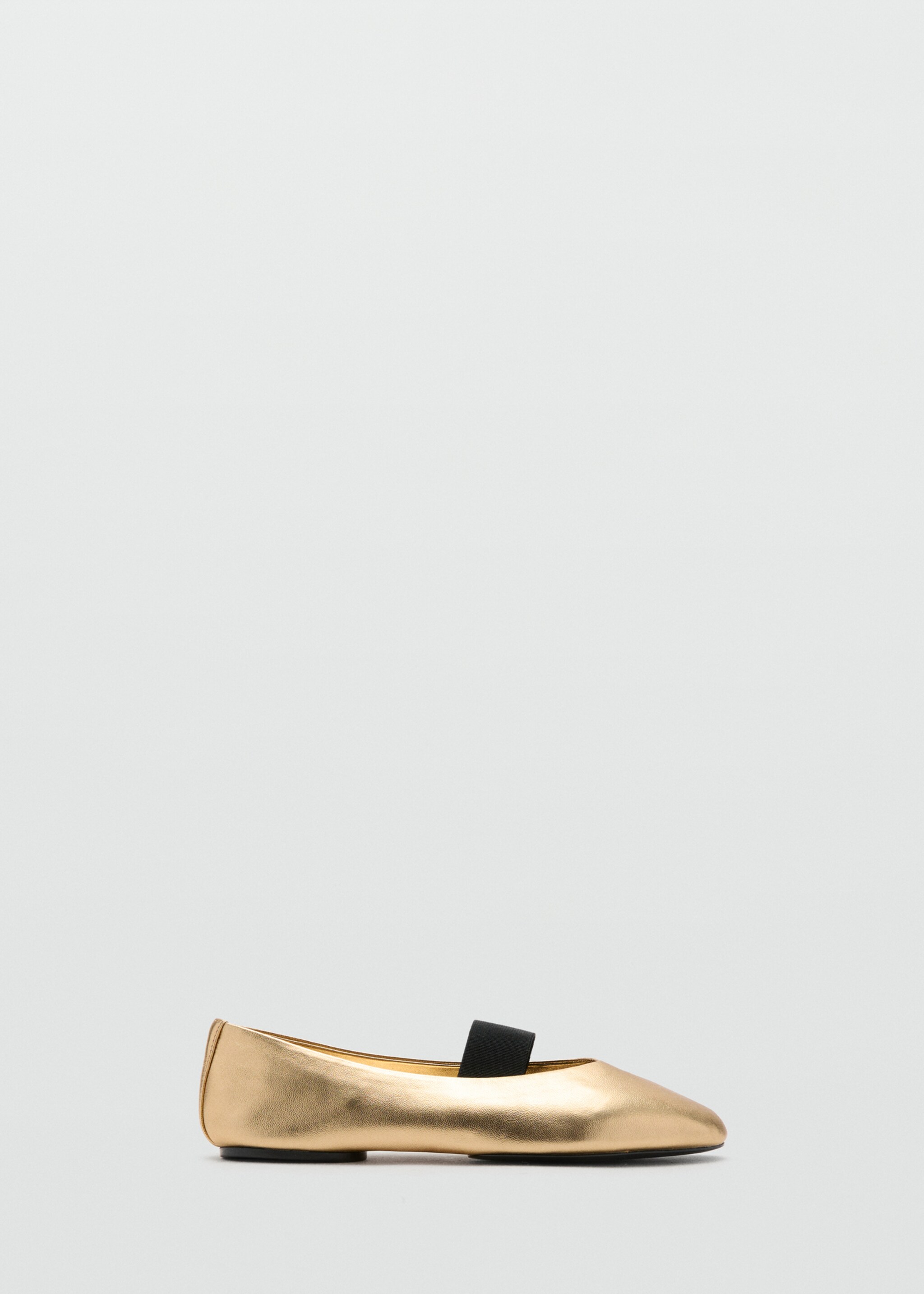 Strap leather shoes - Article without model, Gold. Ref: 27096348-00.