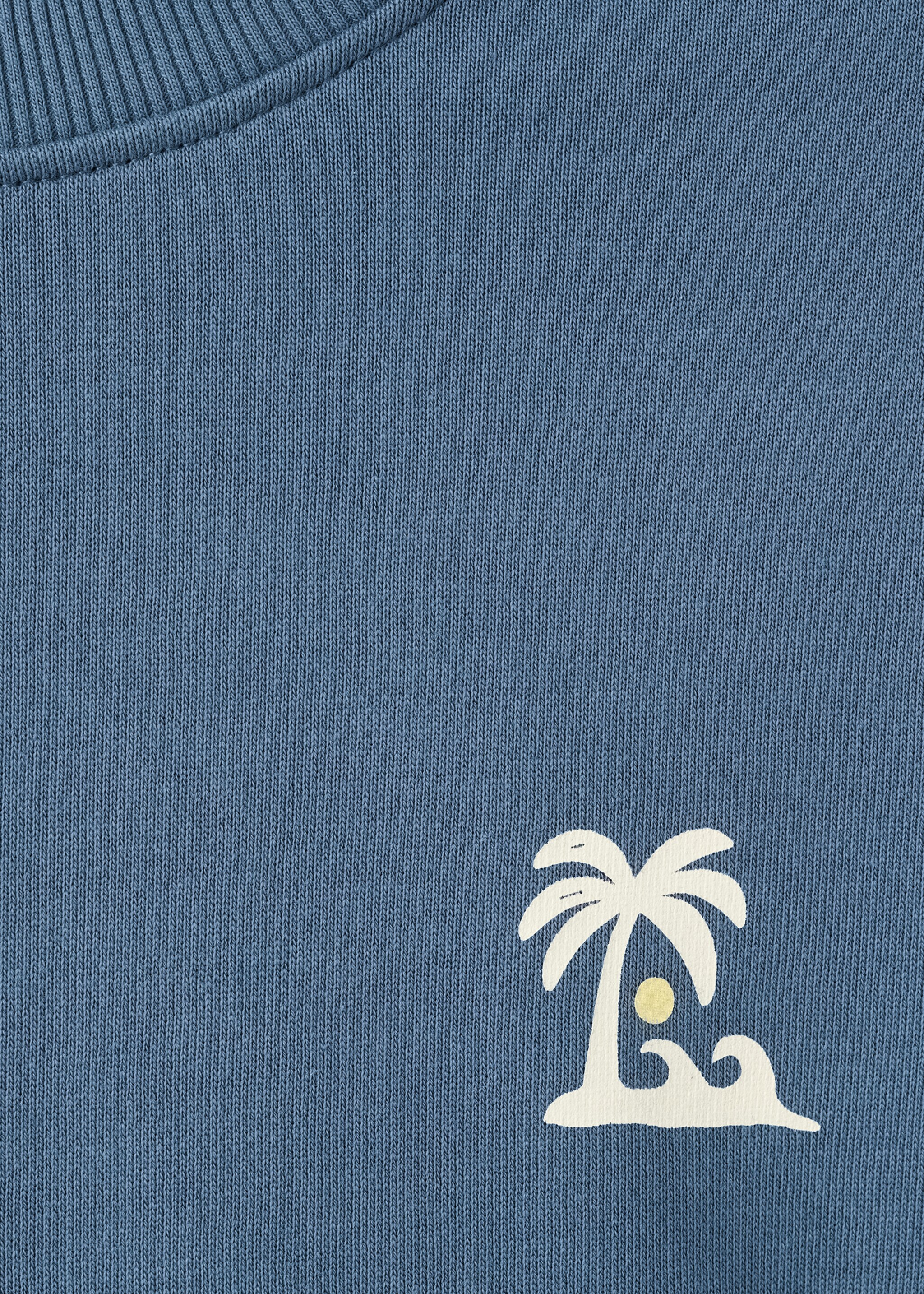 Sudadera tropical - Detalle del artículo 8, Azul. Ref: 27096354-00.