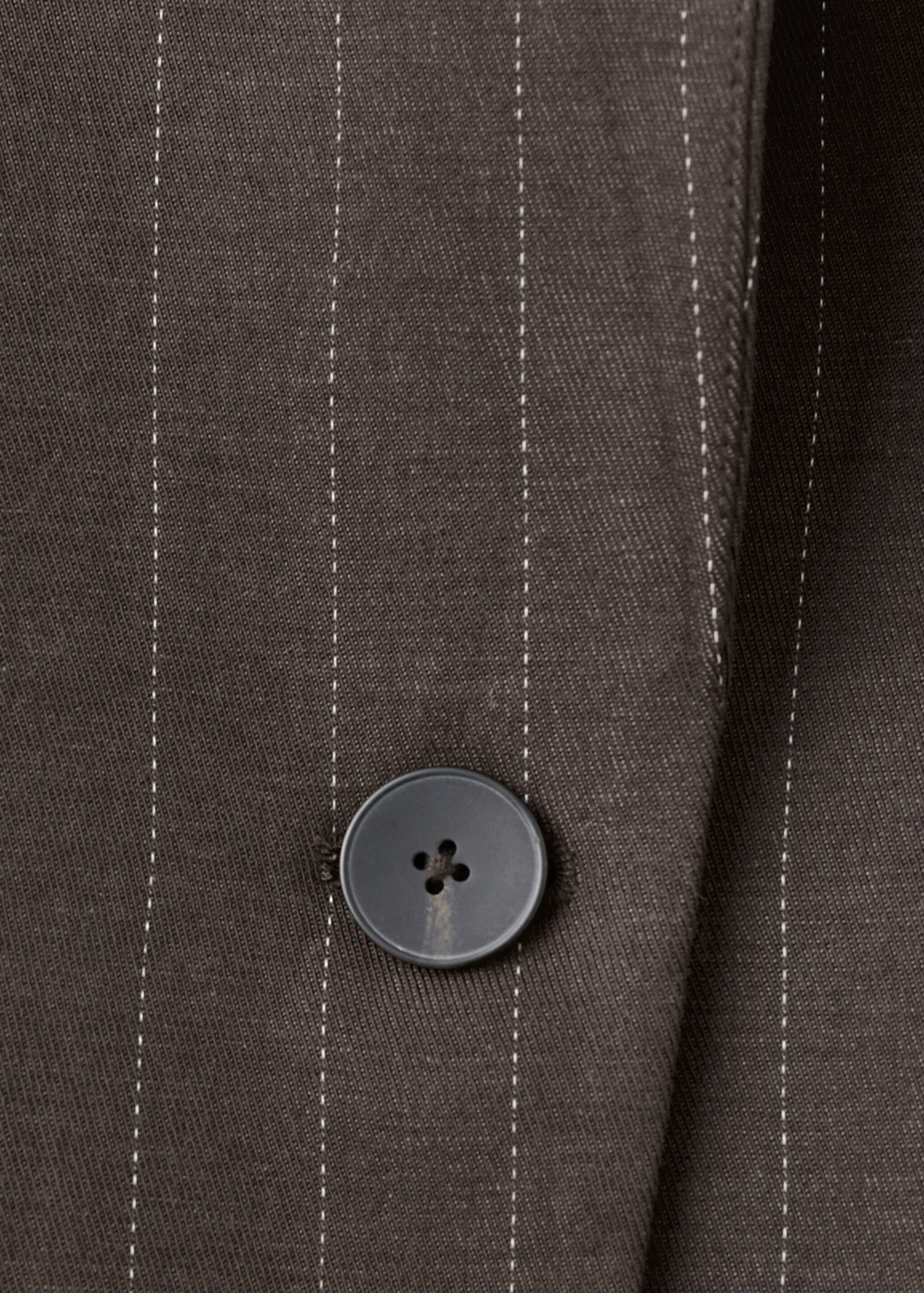 Blazer costume rayures tennis - Détail de l'article 0, Chocolat. Ref: 27096356-00.