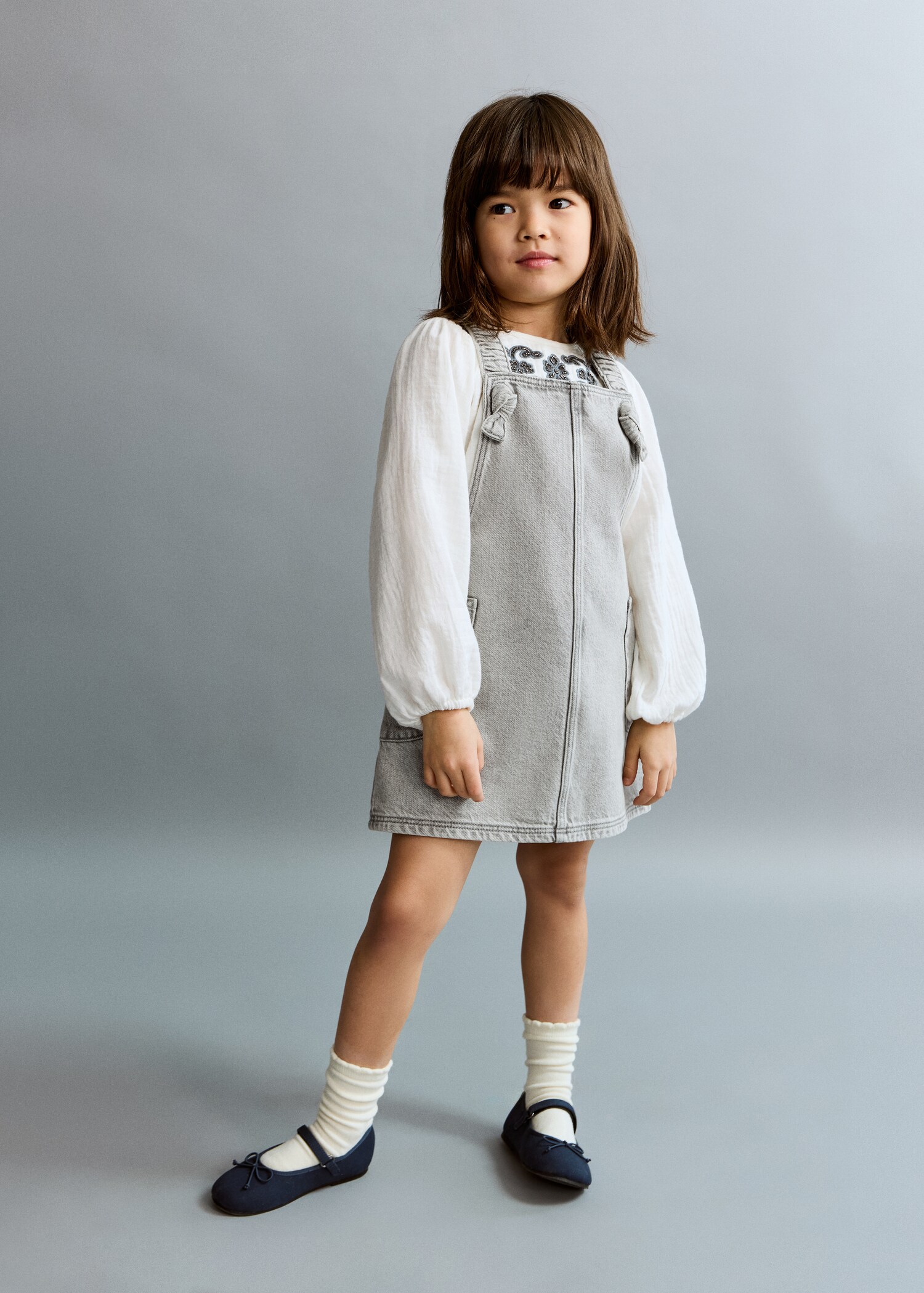 Ballerinas with strip and bow detail - Details of the article 5