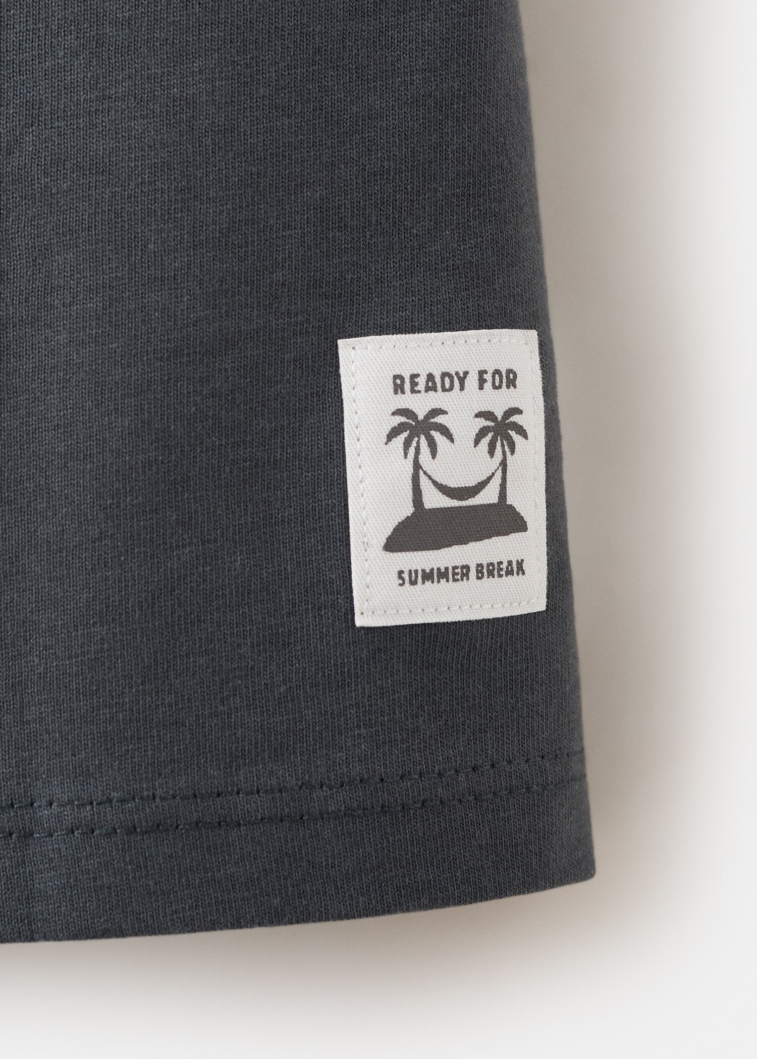 Printed cotton-blend t-shirt - Details of the article 0