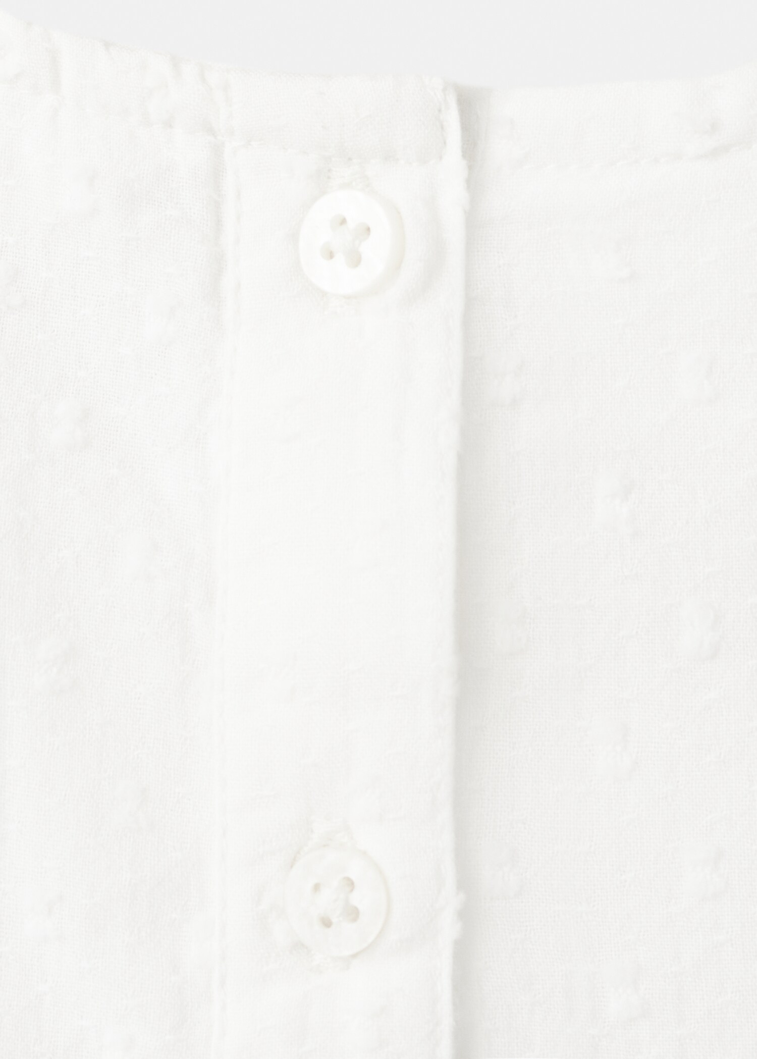 Baumwollbluse mit Stickereien - Detail des Artikels 8