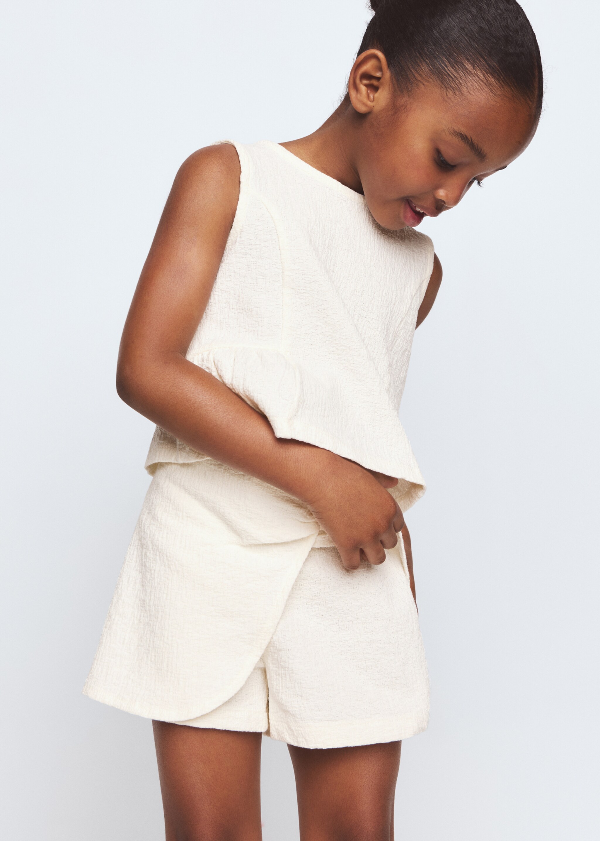 Wrapped skort - Medium plane, Off White. Ref: 27096721-00.