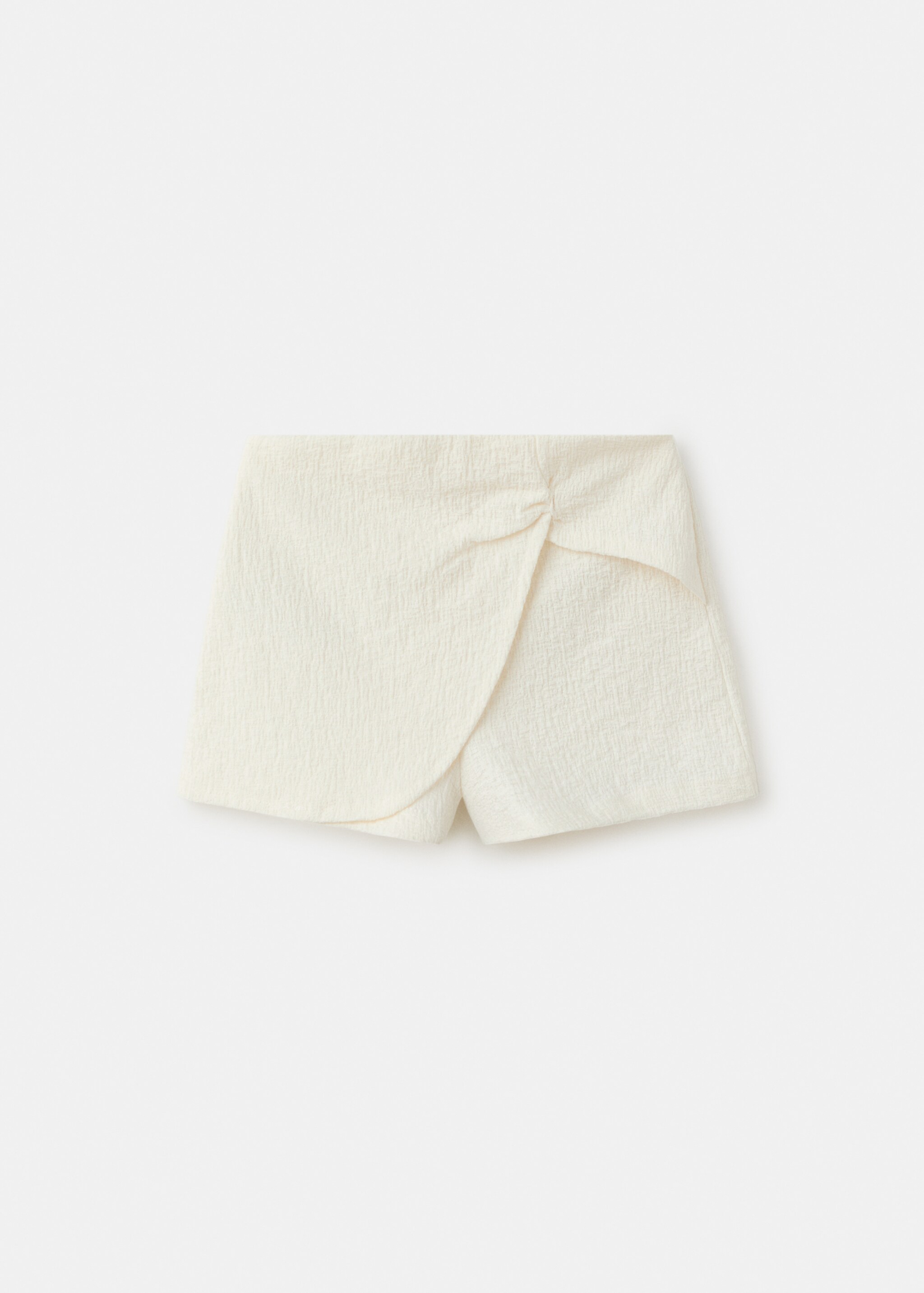 Wrapped skort - Article without model, Off White. Ref: 27096721-00.