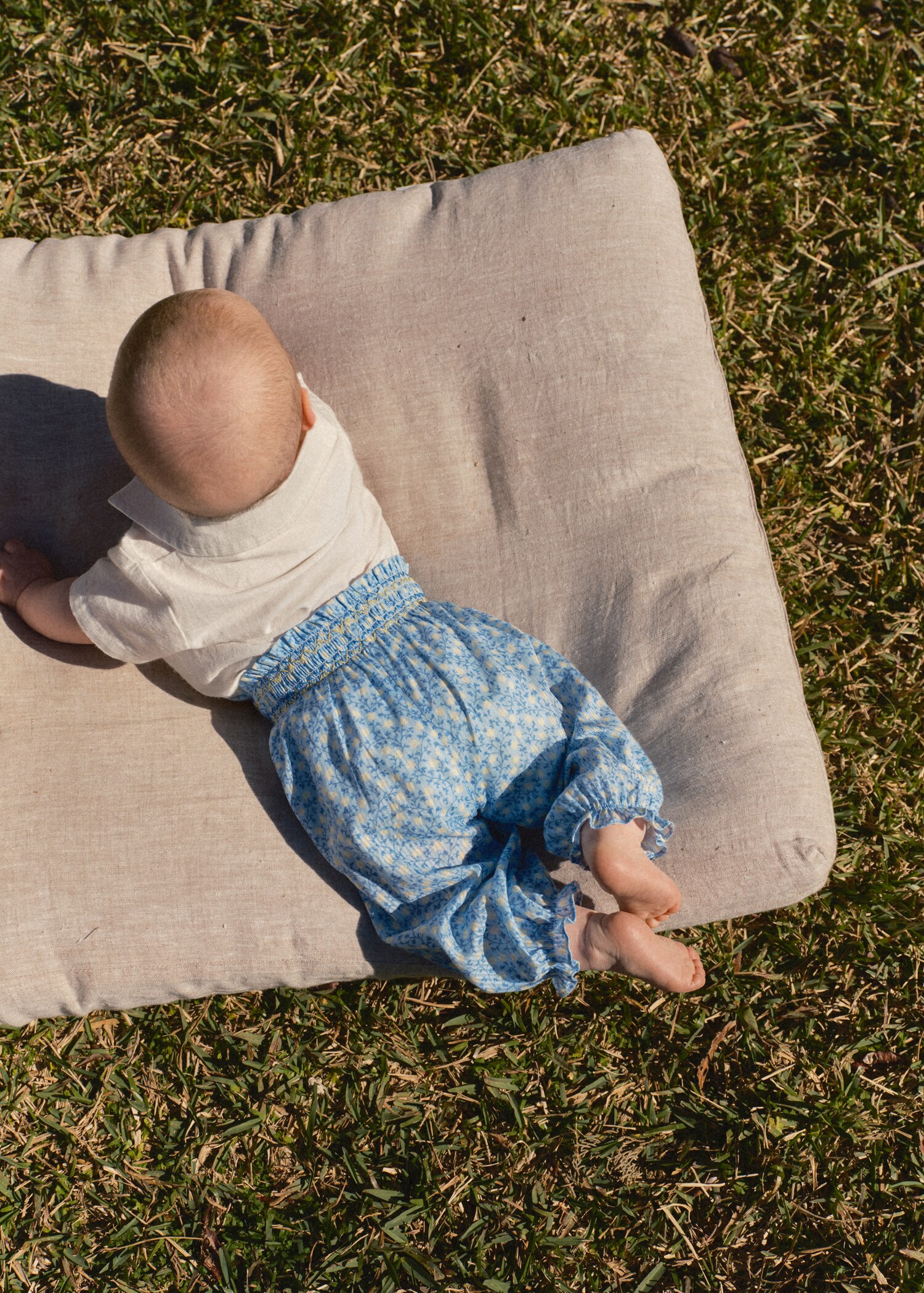 Flowers cotton trousers - Details of the article 5