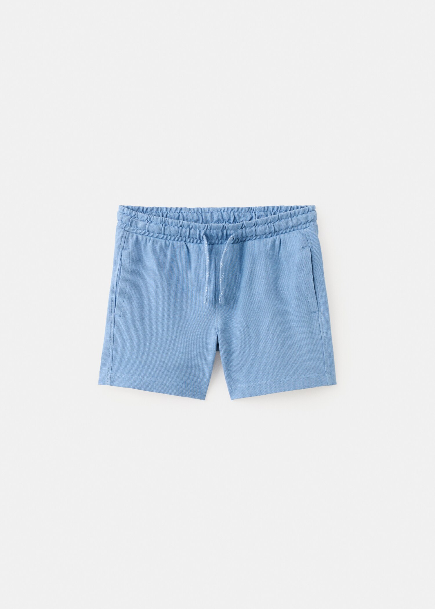 Cotton shorts with drawstring - Article without model