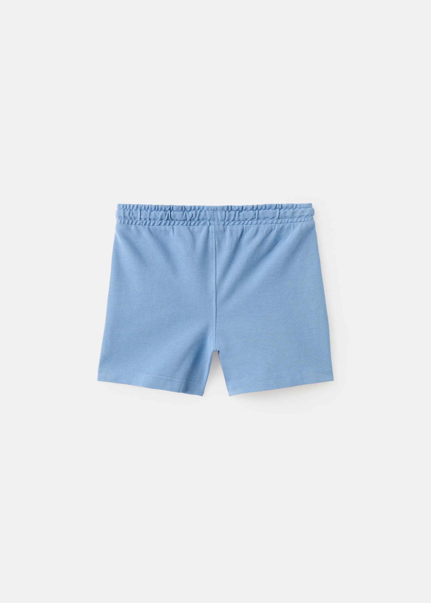 Cotton shorts with drawstring - Reverse of the article