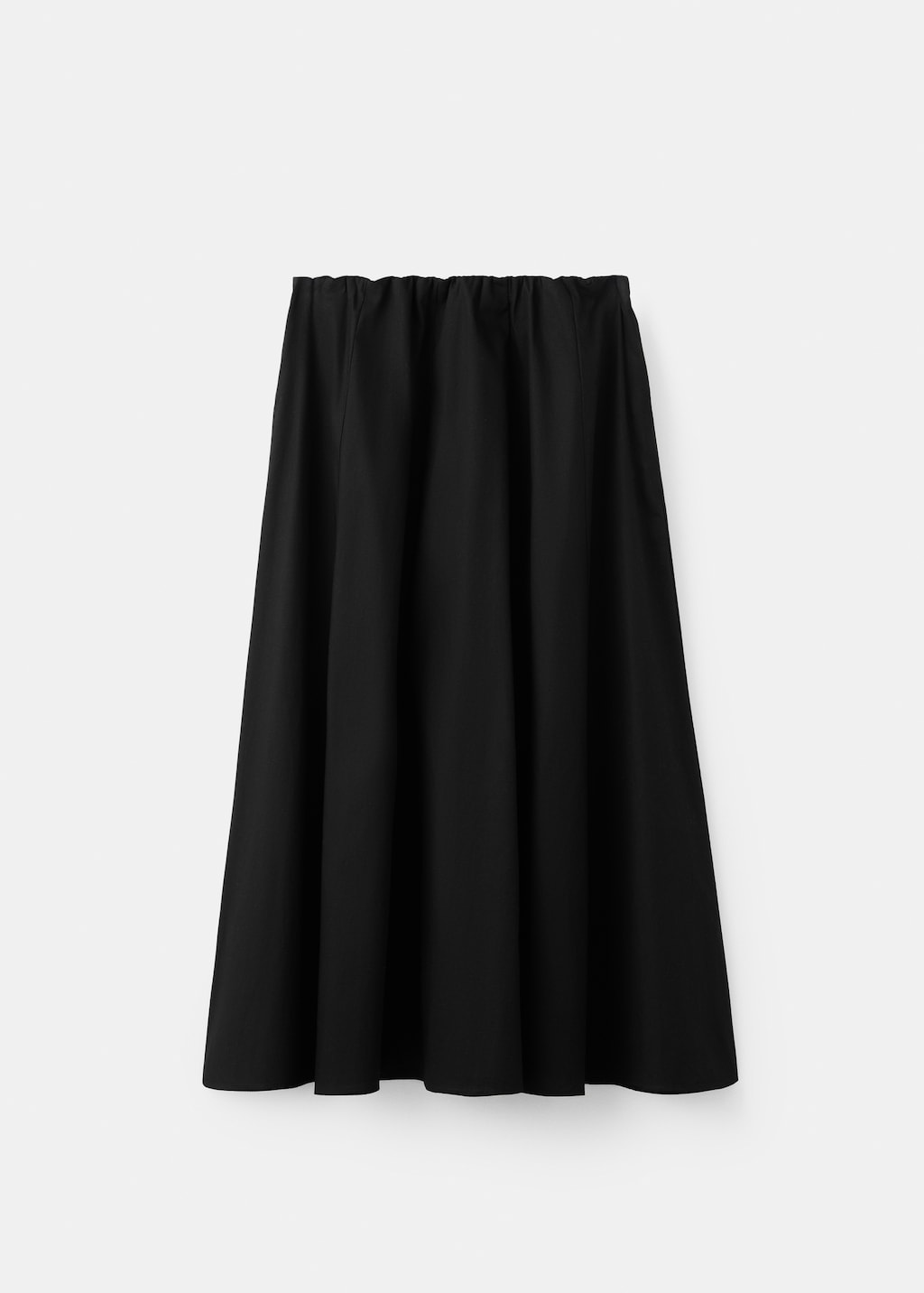 Flared cotton skirt - image 2