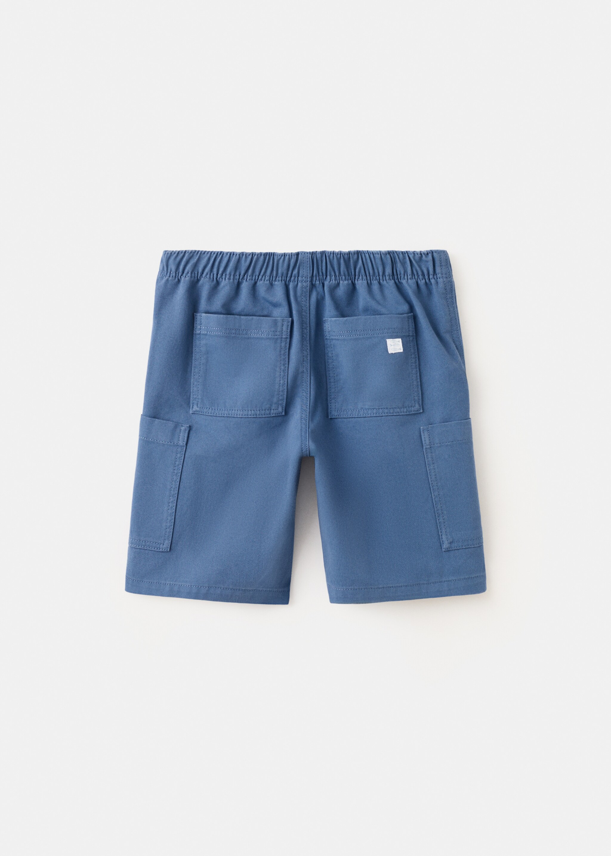 Cargo Bermuda shorts - Reverse of the article, China Blue. Ref: 27096729-00.