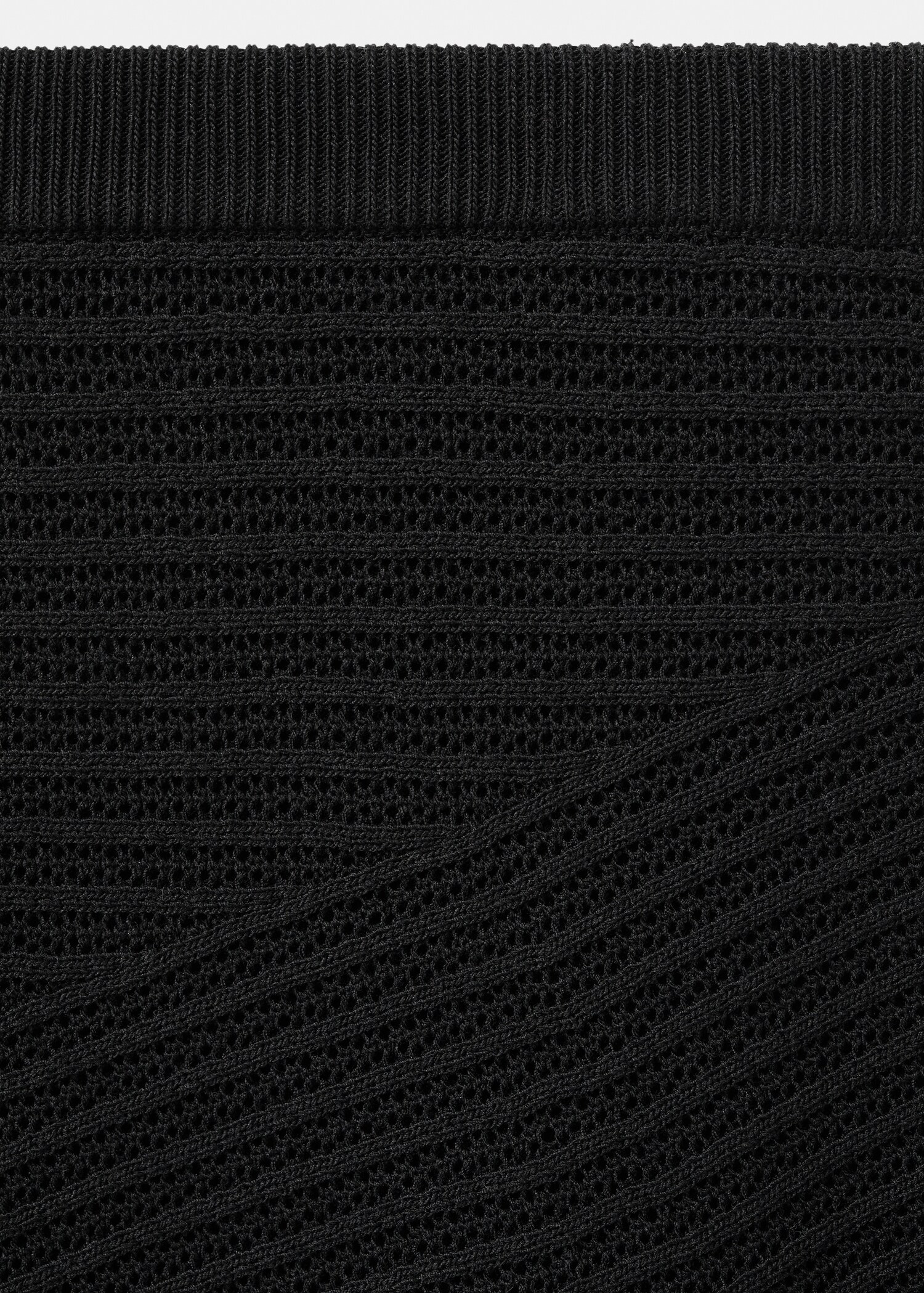 Asymmetric short skirt - Details of the article 0