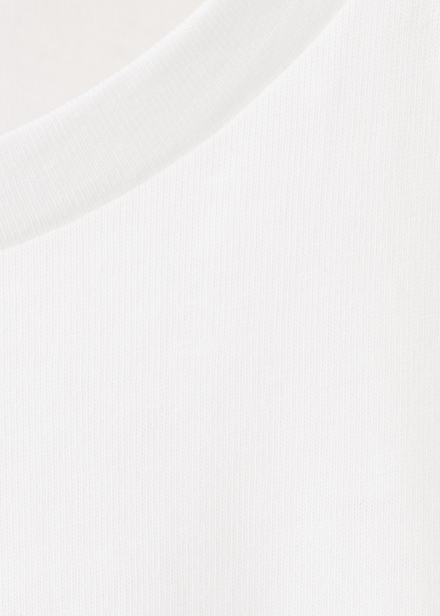 Off-the-shoulder cotton T-shirt - Details of the article 8