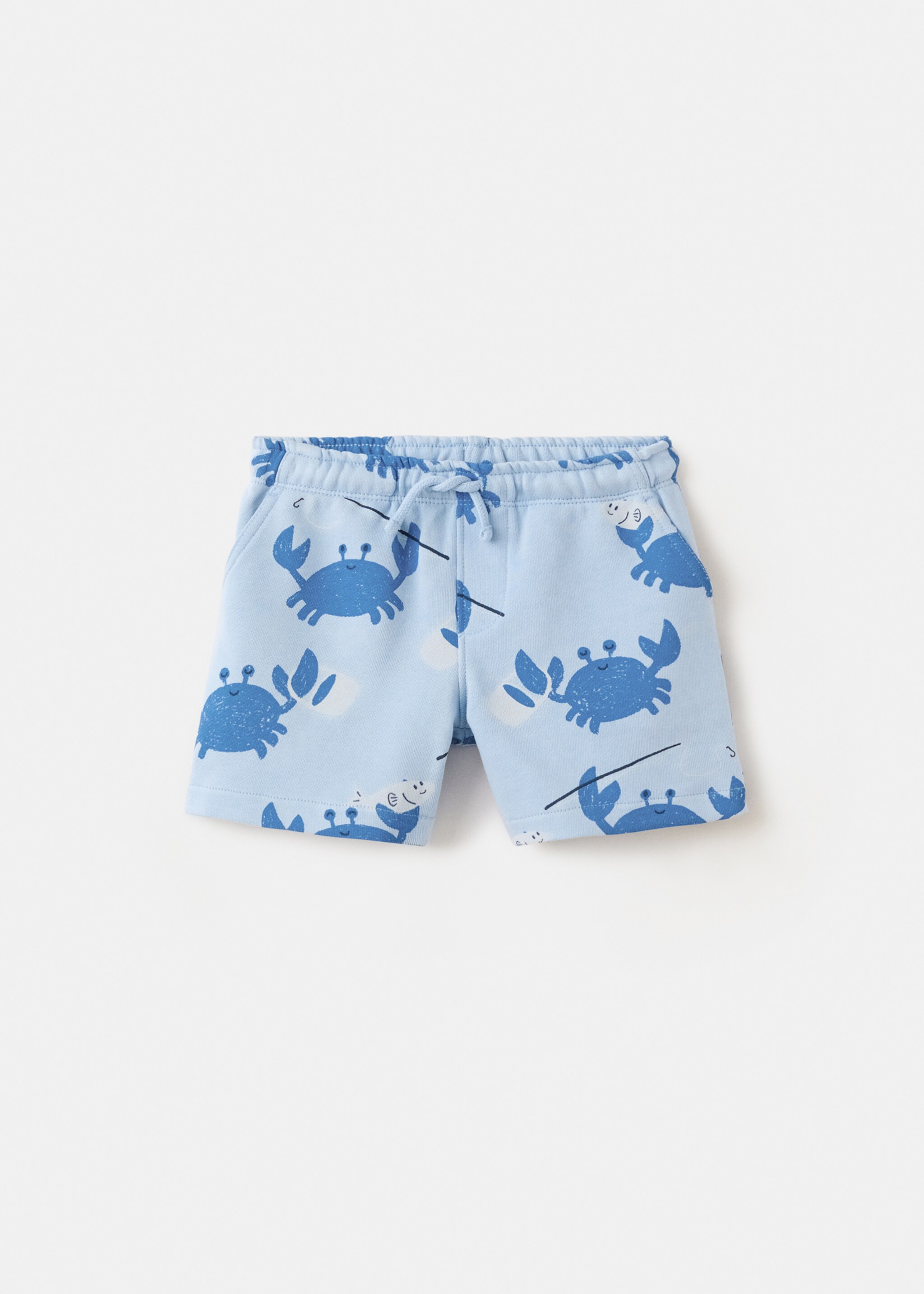Crab jogger shorts - Article without model, Blue. Ref: 27096742-00.
