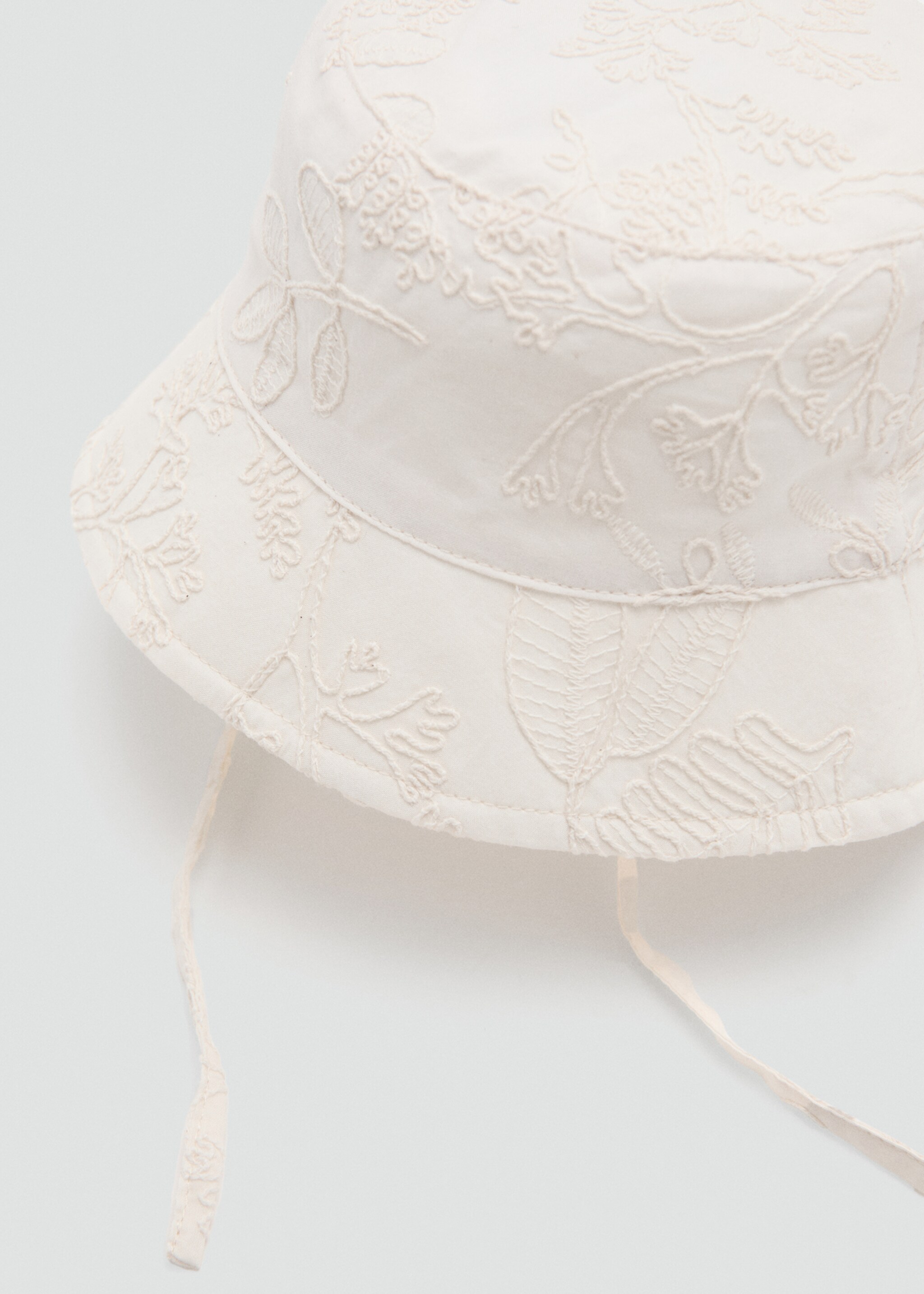 Gorra bucket brodat - Pla mig, Gris clar/pastel. Ref: 27096745-00.