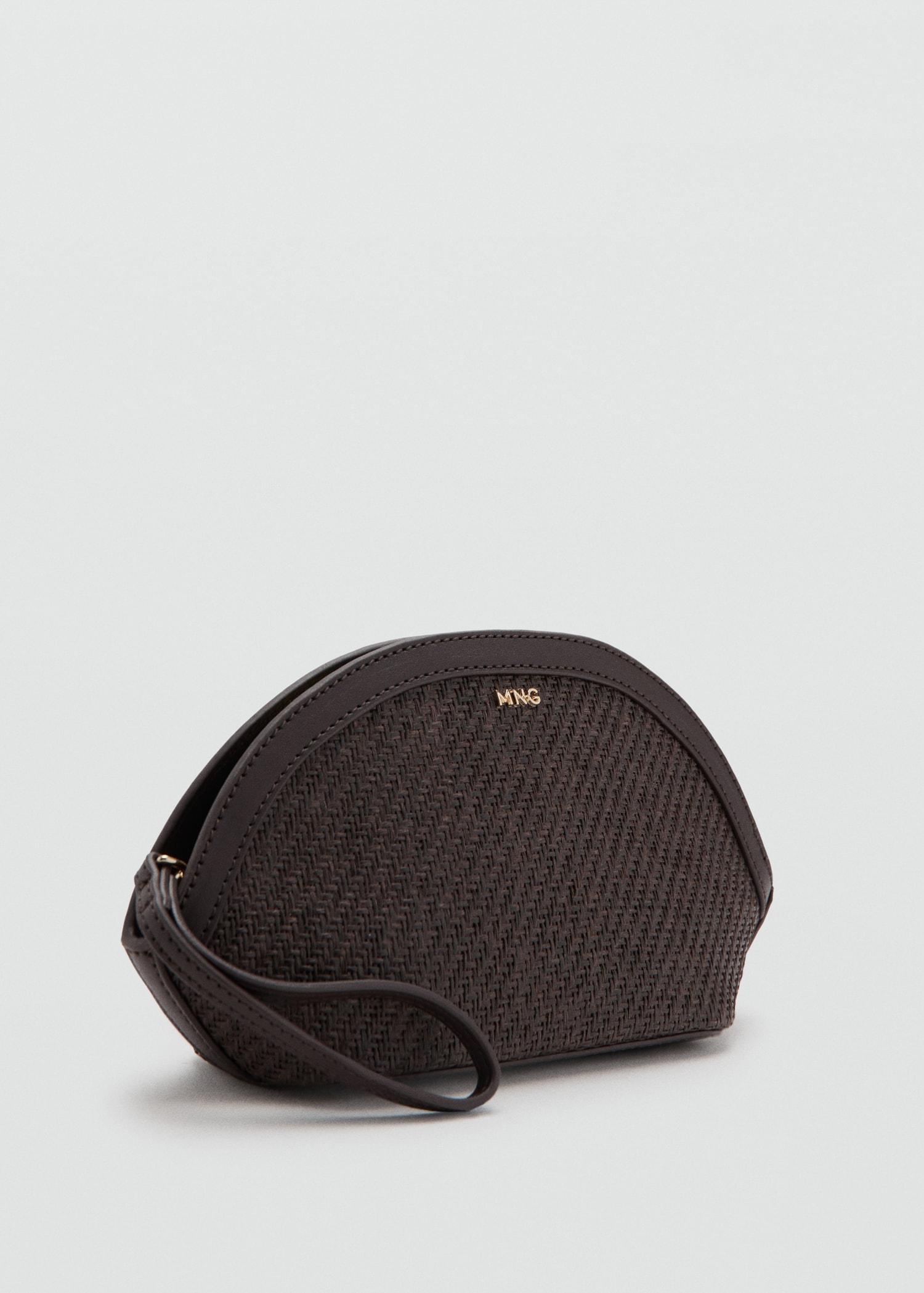 천연 섬유 동전지갑 - 중간 평면도