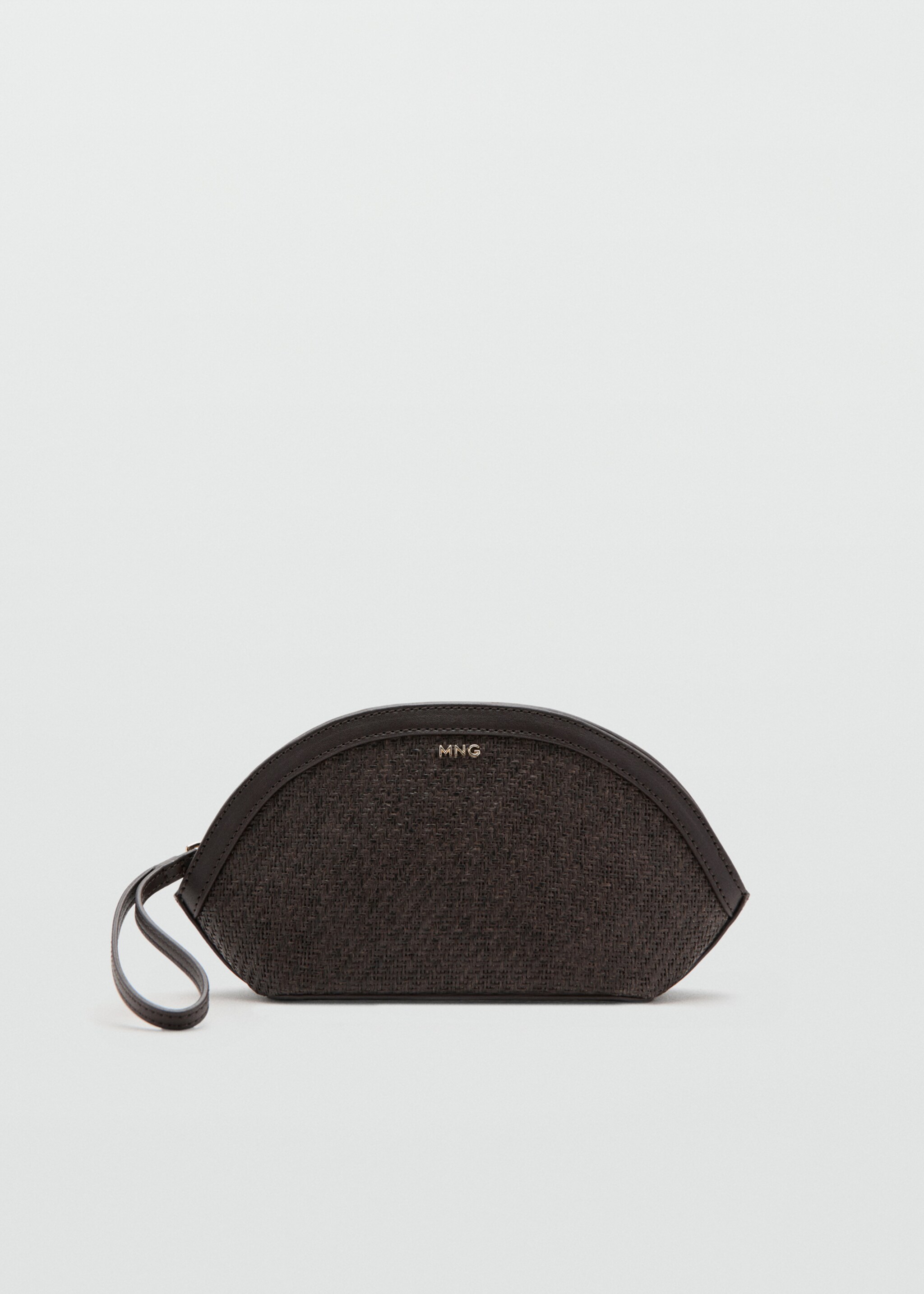 천연 섬유 동전지갑 - 모델 없는 상품, 초콜렛. Ref: 27096747-00.