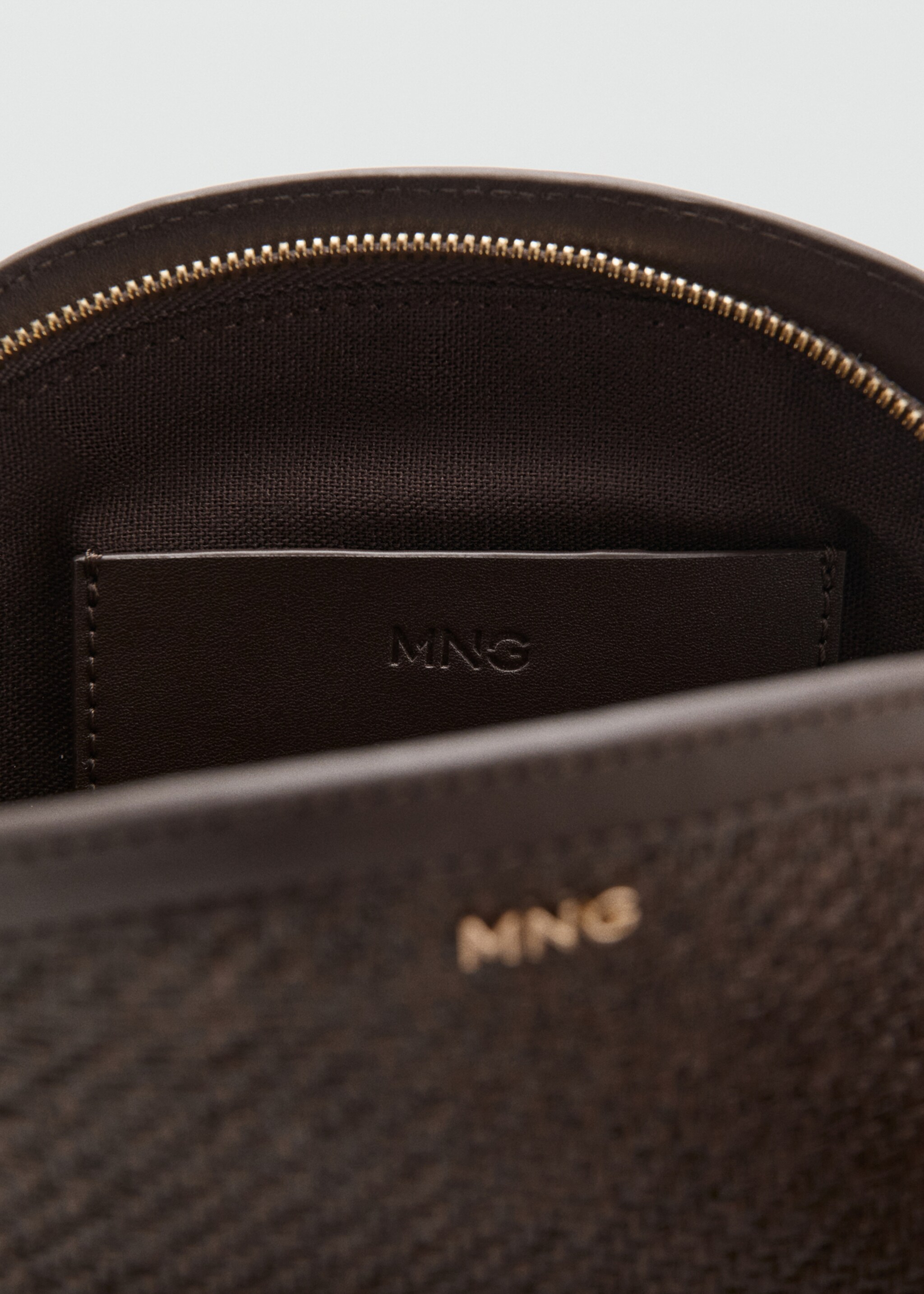 천연 섬유 동전지갑 - 상품 내역: 2, 초콜렛. Ref: 27096747-00.