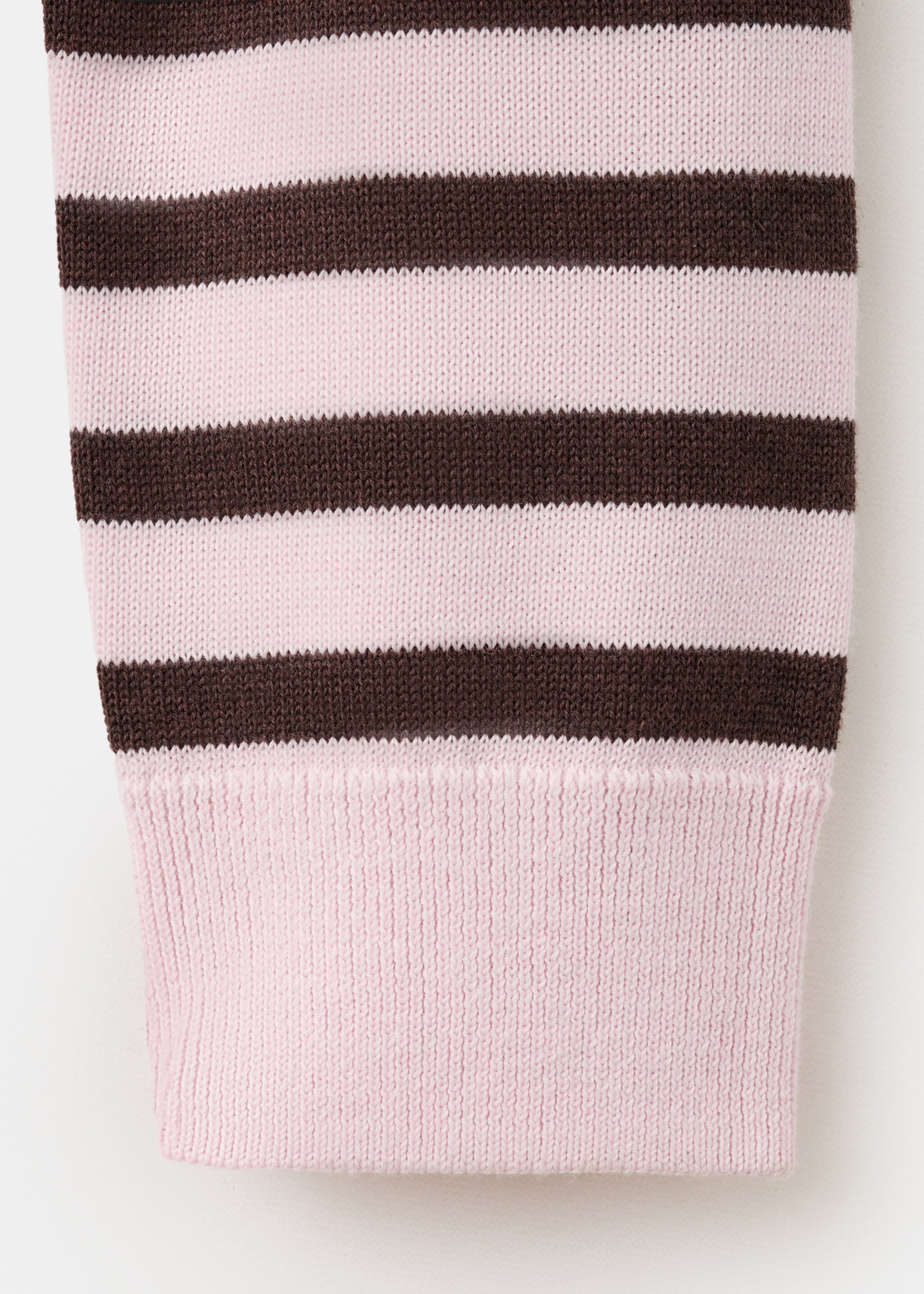 Cárdigan punto rayas - Detalle del artículo 8, Rosa. Ref: 27097145-00.