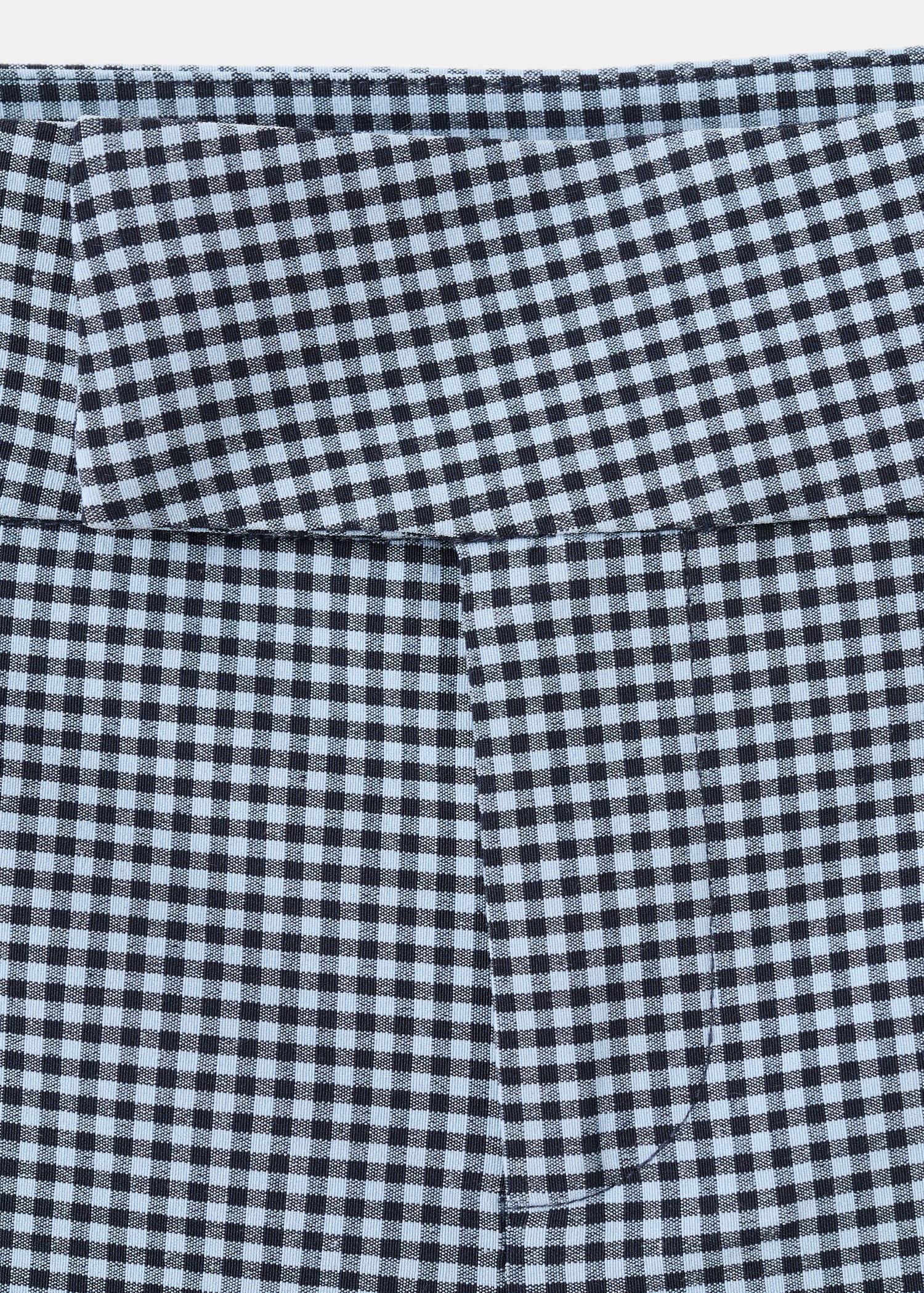 Pantalon à carreaux vichy court - Détail de l'article 8