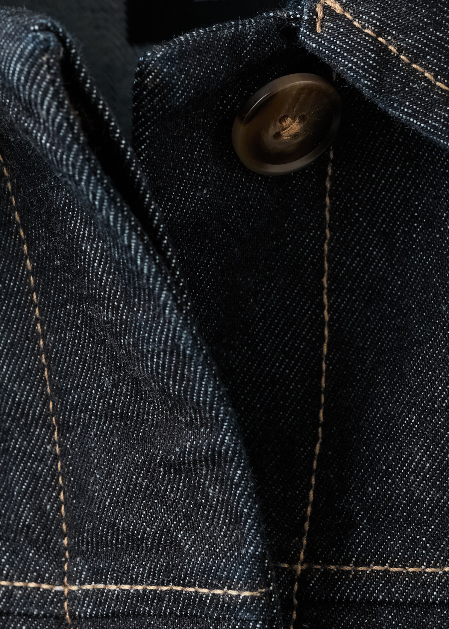 Veste denim poches - Détail de l'article 0