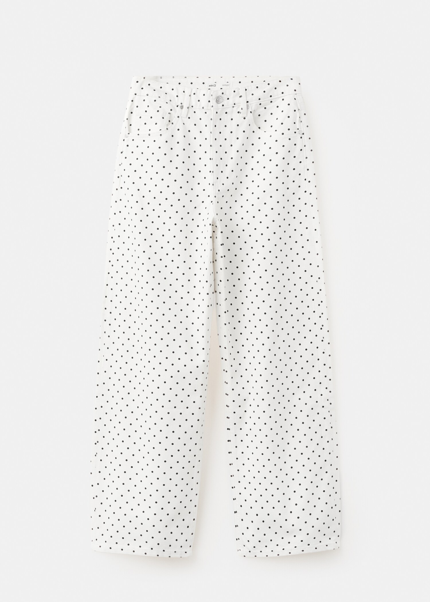 Polka dot balloon jeans - Article without model
