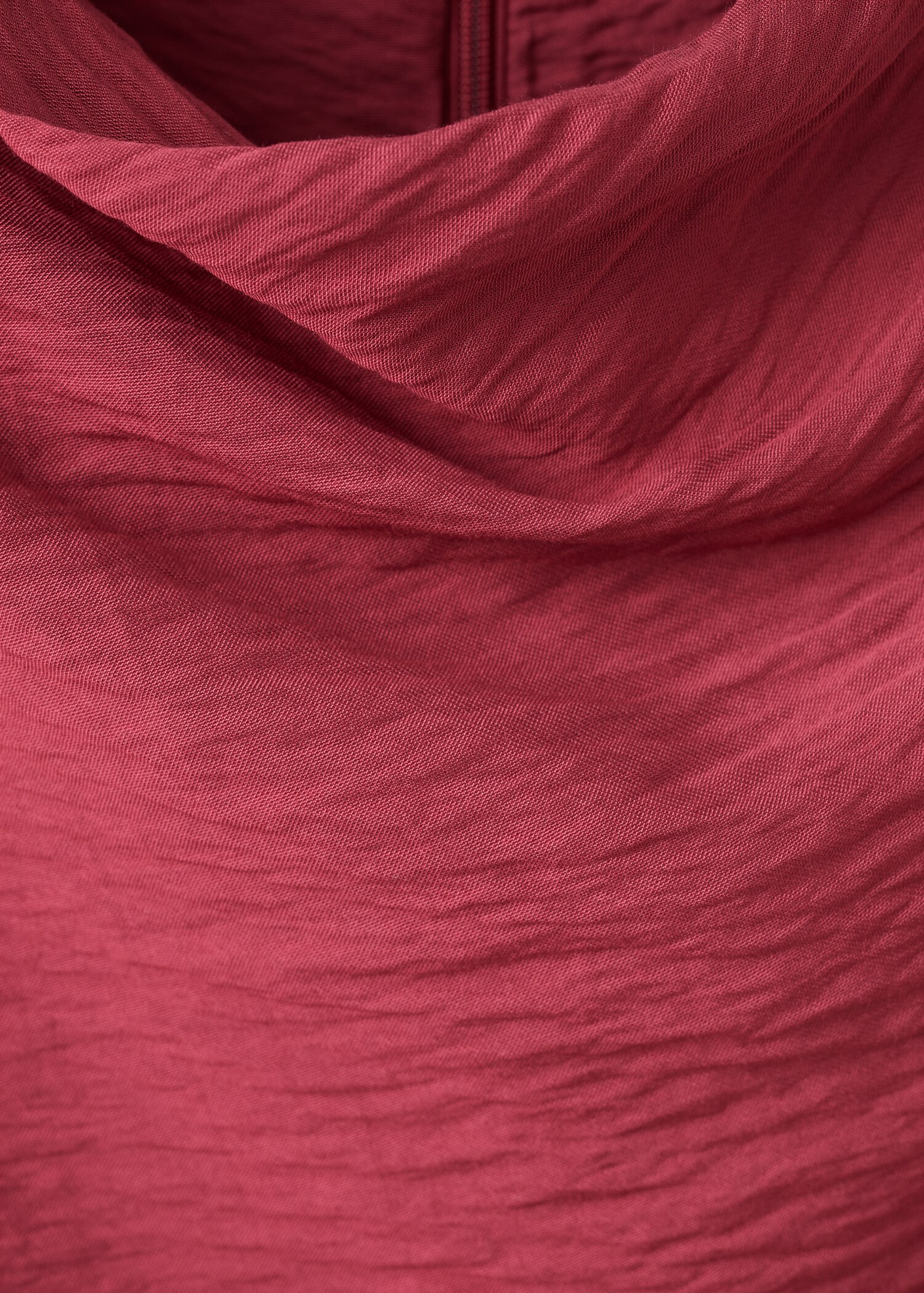 Asymmetrical draped short dress - Details of the article 8