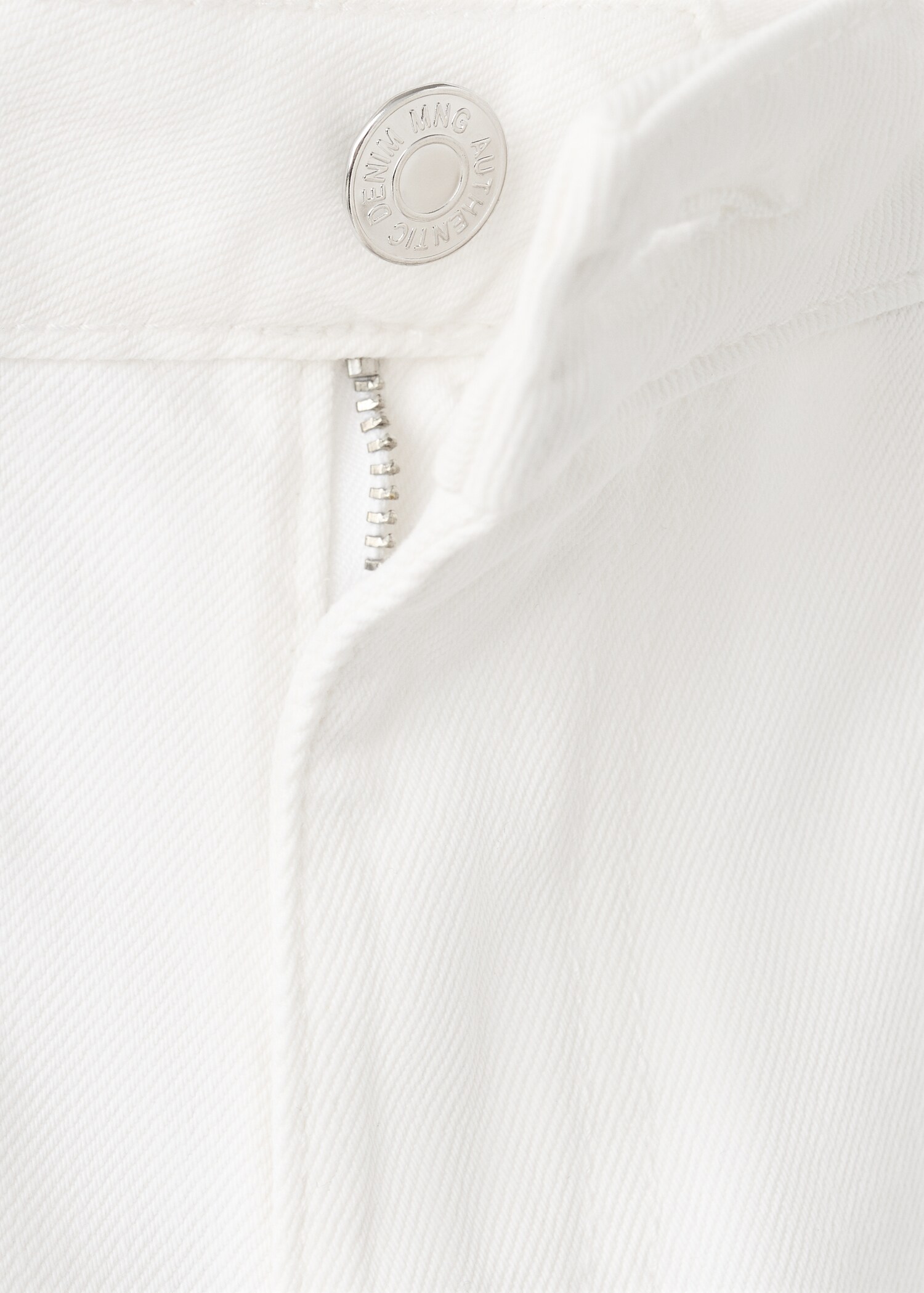 Embroidered cutwork wide-leg jeans - Details of the article 8