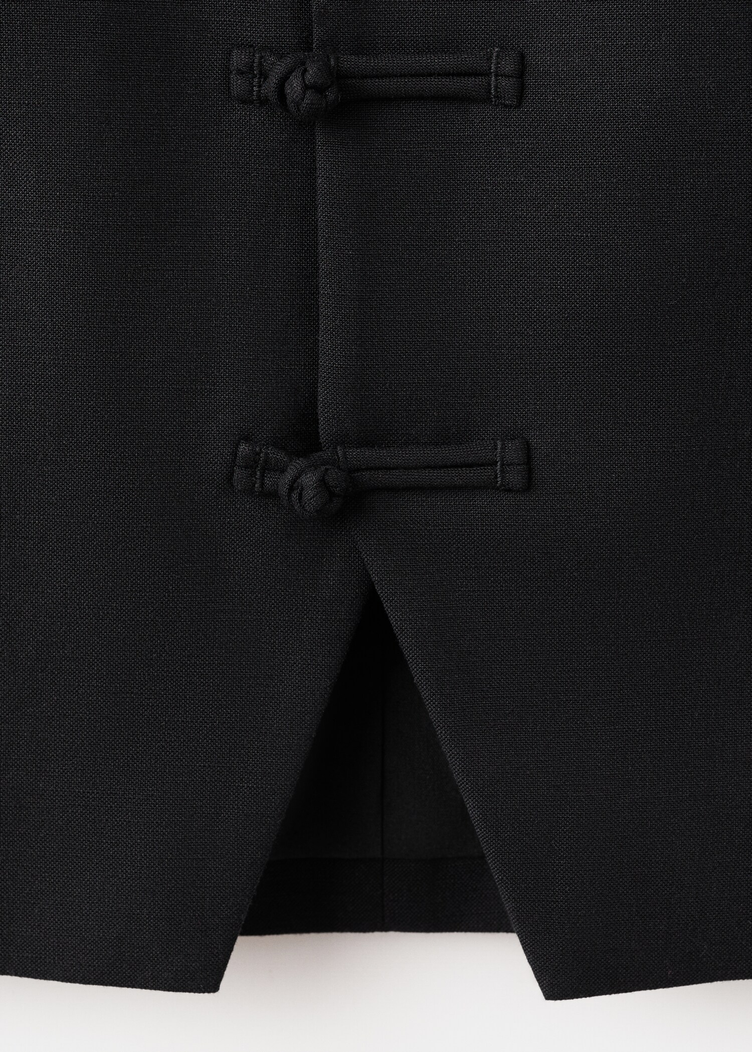 Linen-blend suit waistcoat - Details of the article 8