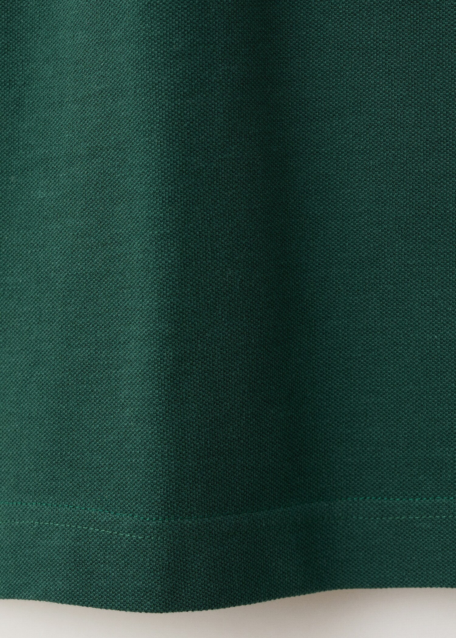 100% embroidered cotton polo shirt - Details of the article 0