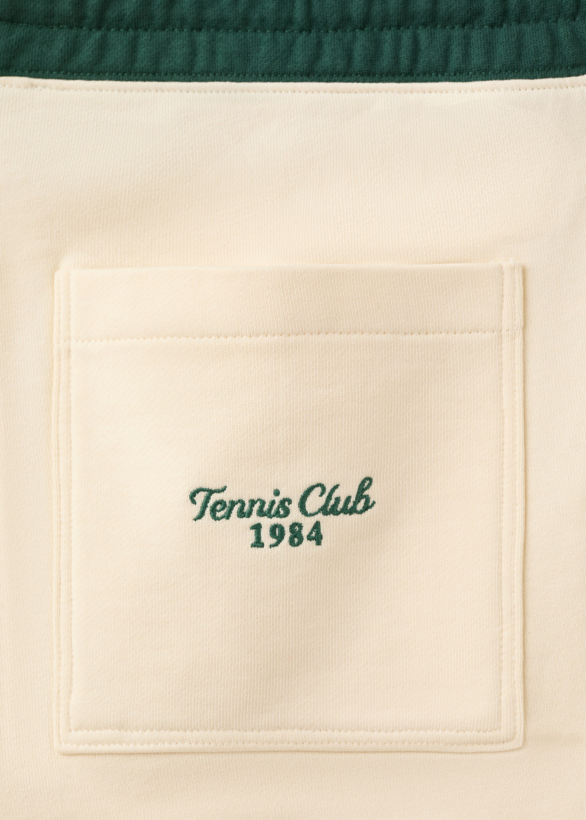 100% cotton jogger Bermuda shorts - Details of the article 8, Off White. Ref: 27097792-00.