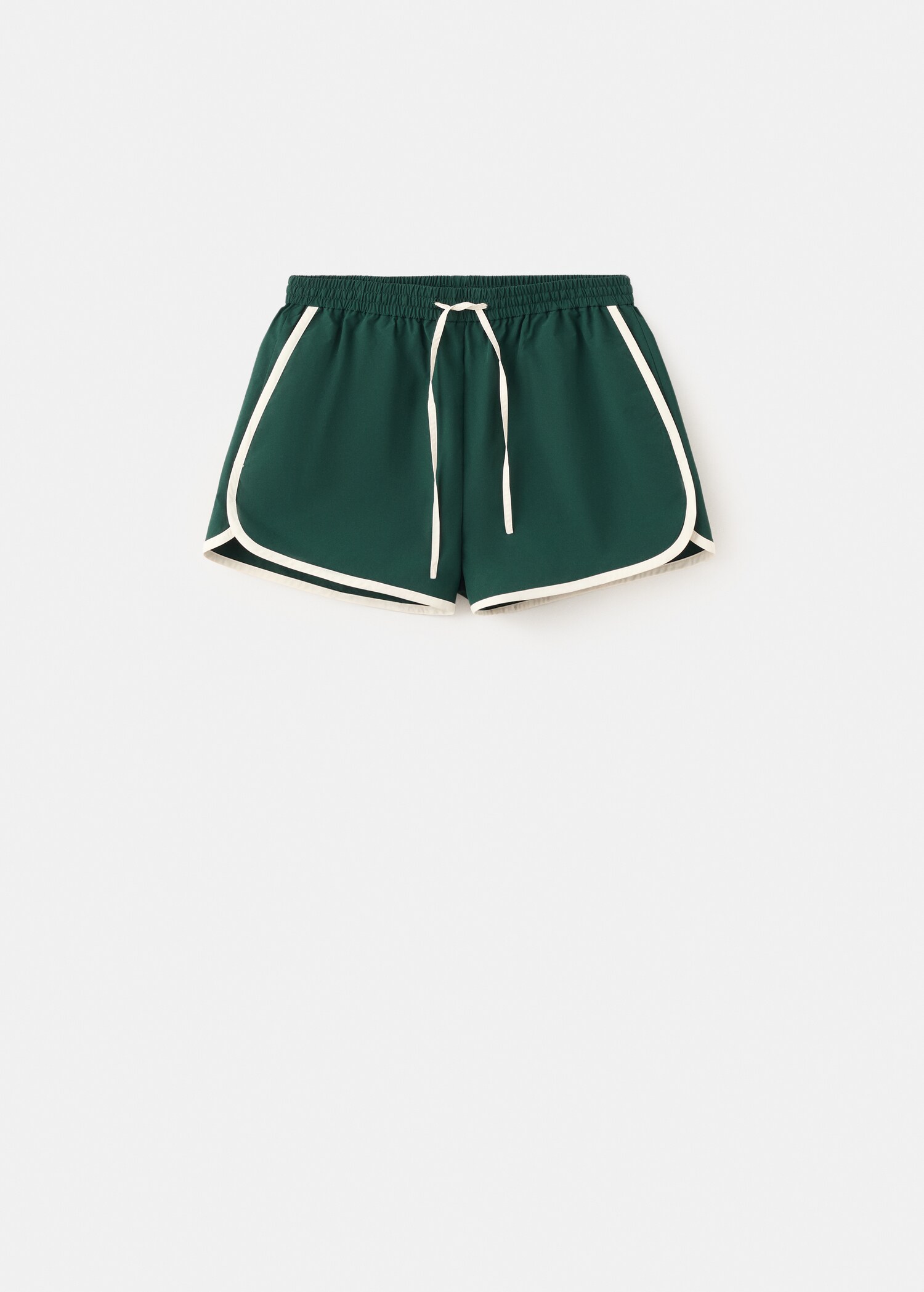 Σορτς με ρέλι σε αντίθεση - Προϊόν χωρίς μοντέλο