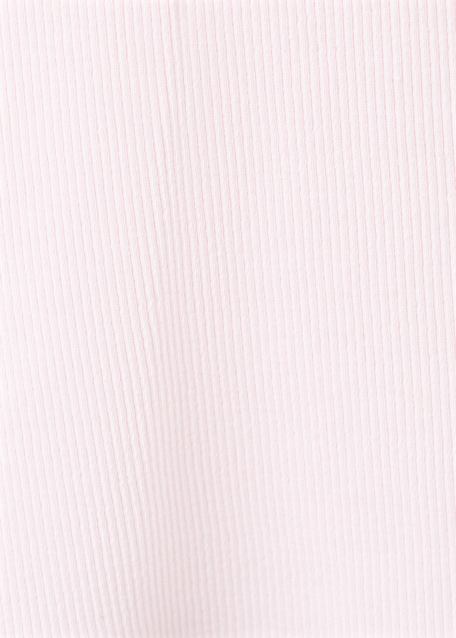 Ribbed cotton top - Details of the article 0