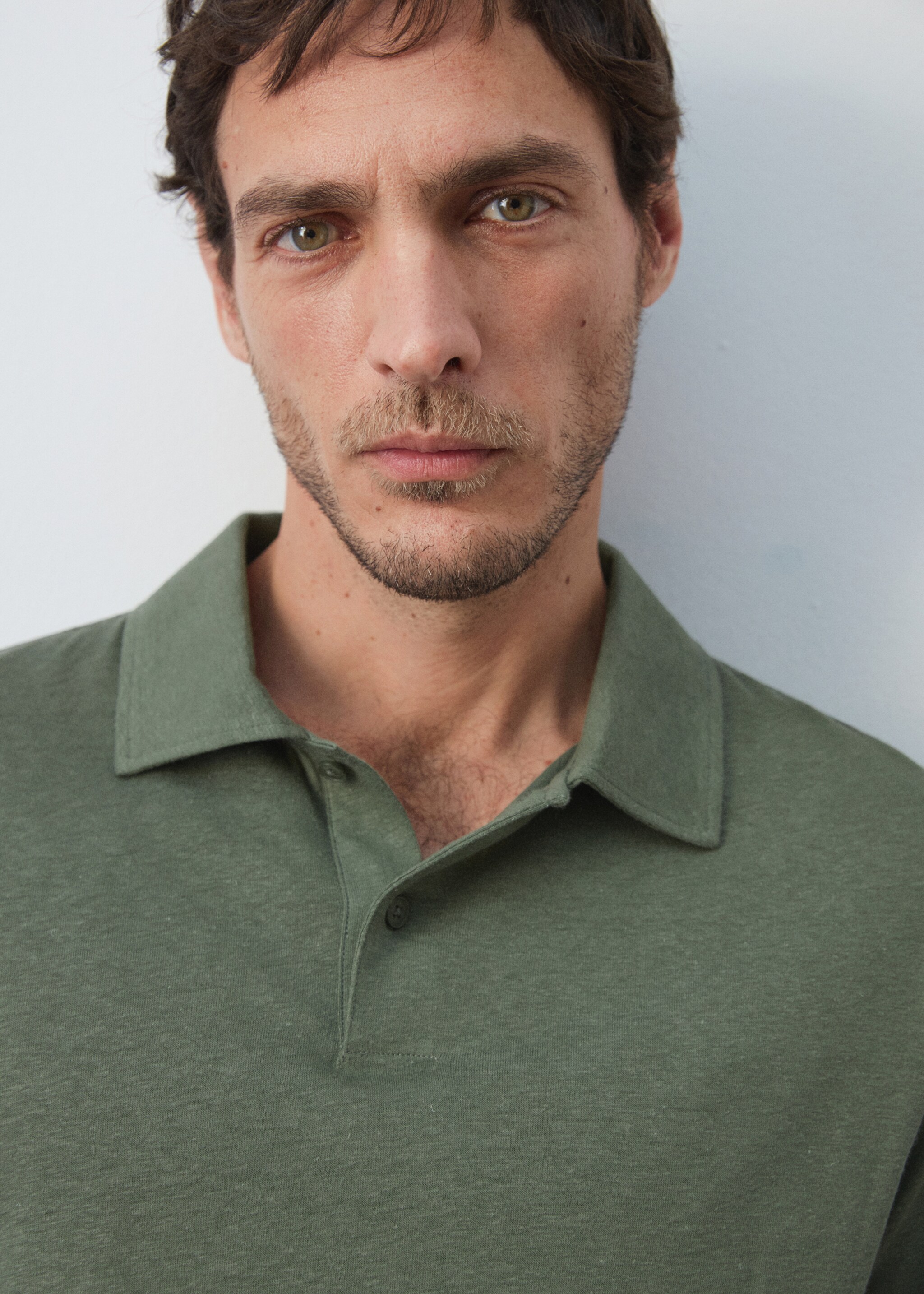 100% cotton storage basket 22x14cm - Details of the article 1, Forest Green. Ref: 27097894-00.