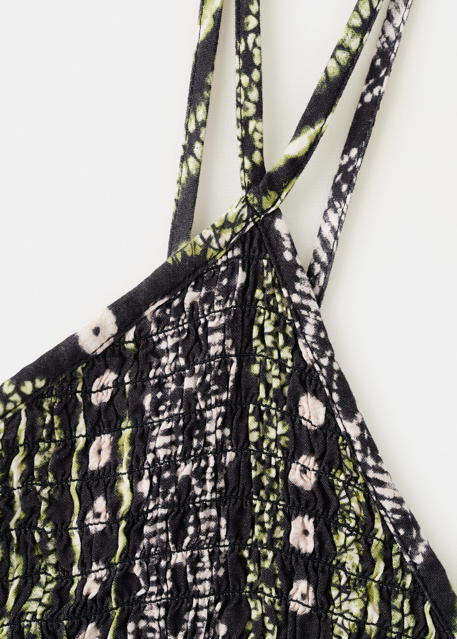 Printed asymmetrical dress - Details of the article 8