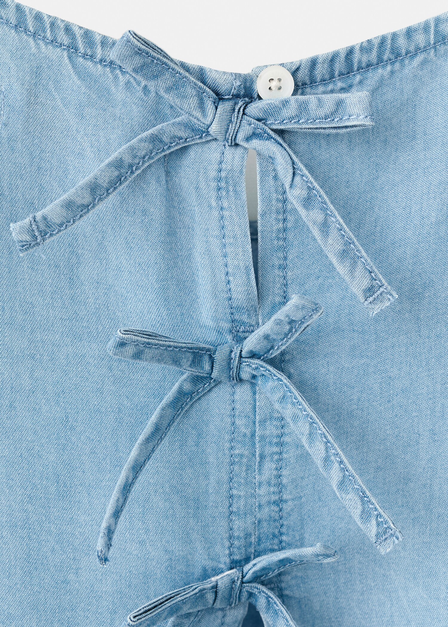 Lyocell denim blouse - Details of the article 0