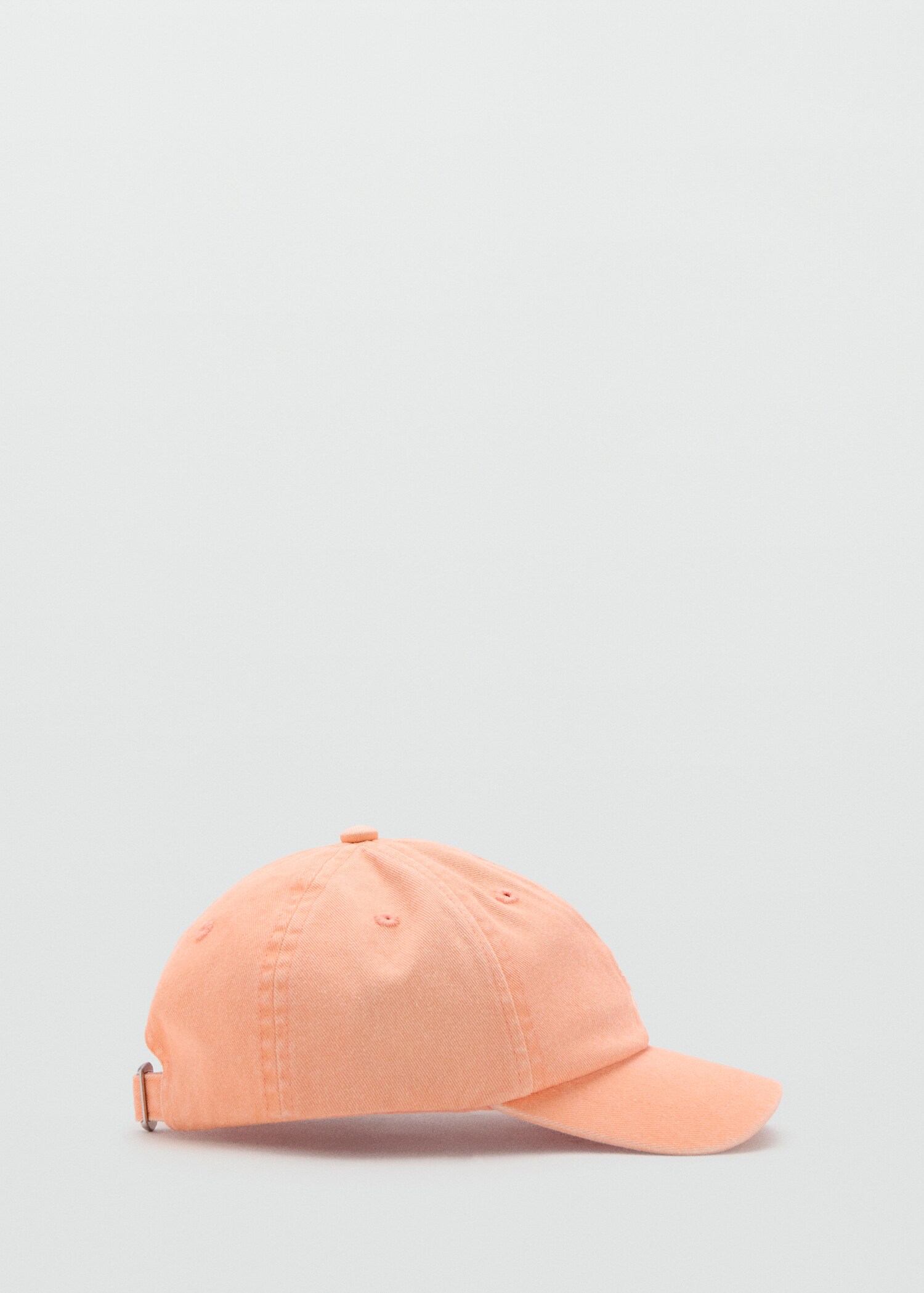 Embroidered cotton cap - Article without model