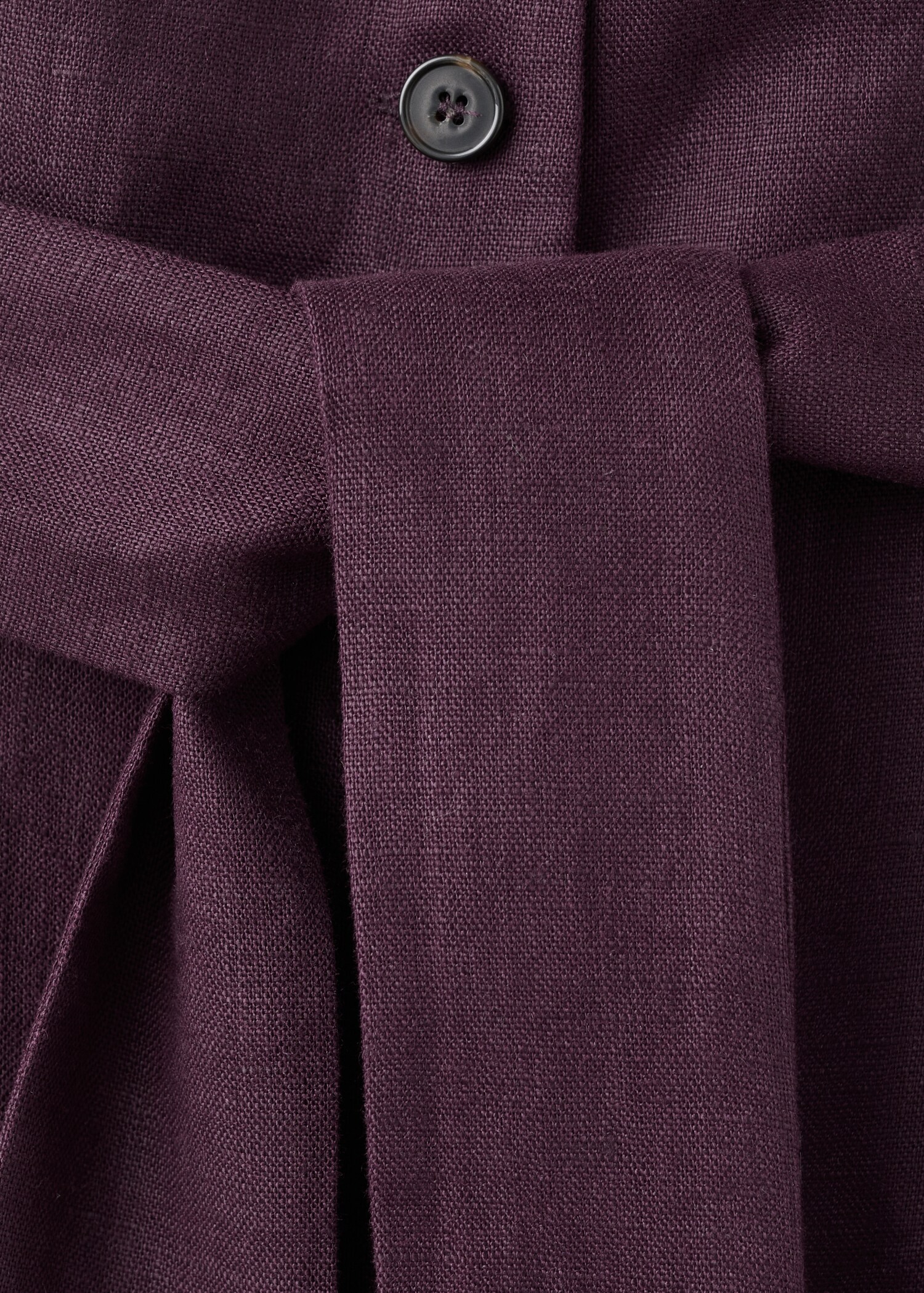 Belt linen jumpsuit - Details of the article 8