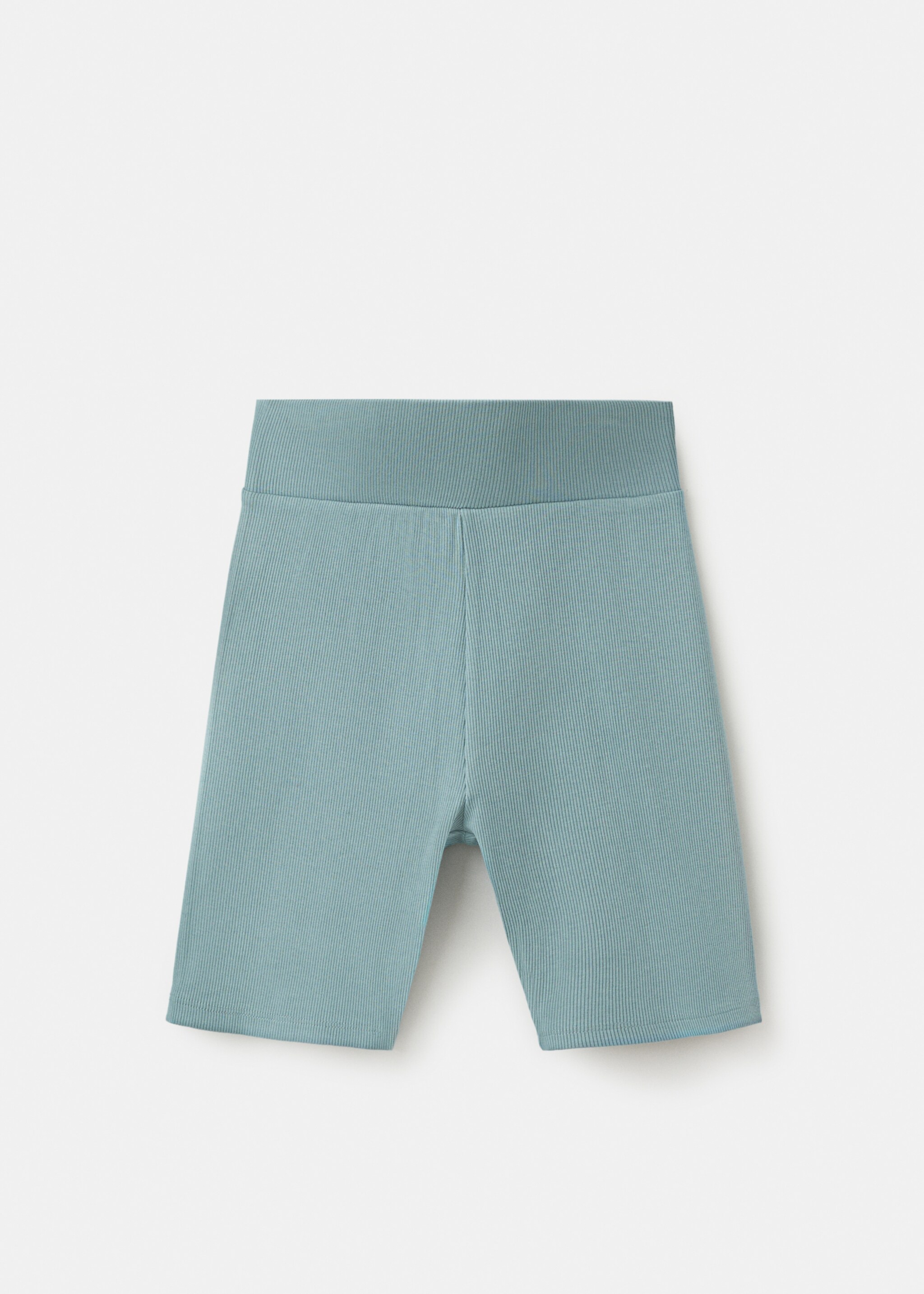 Ribbed leggings - Article without model, Turquoise. Ref: 27097924-00.