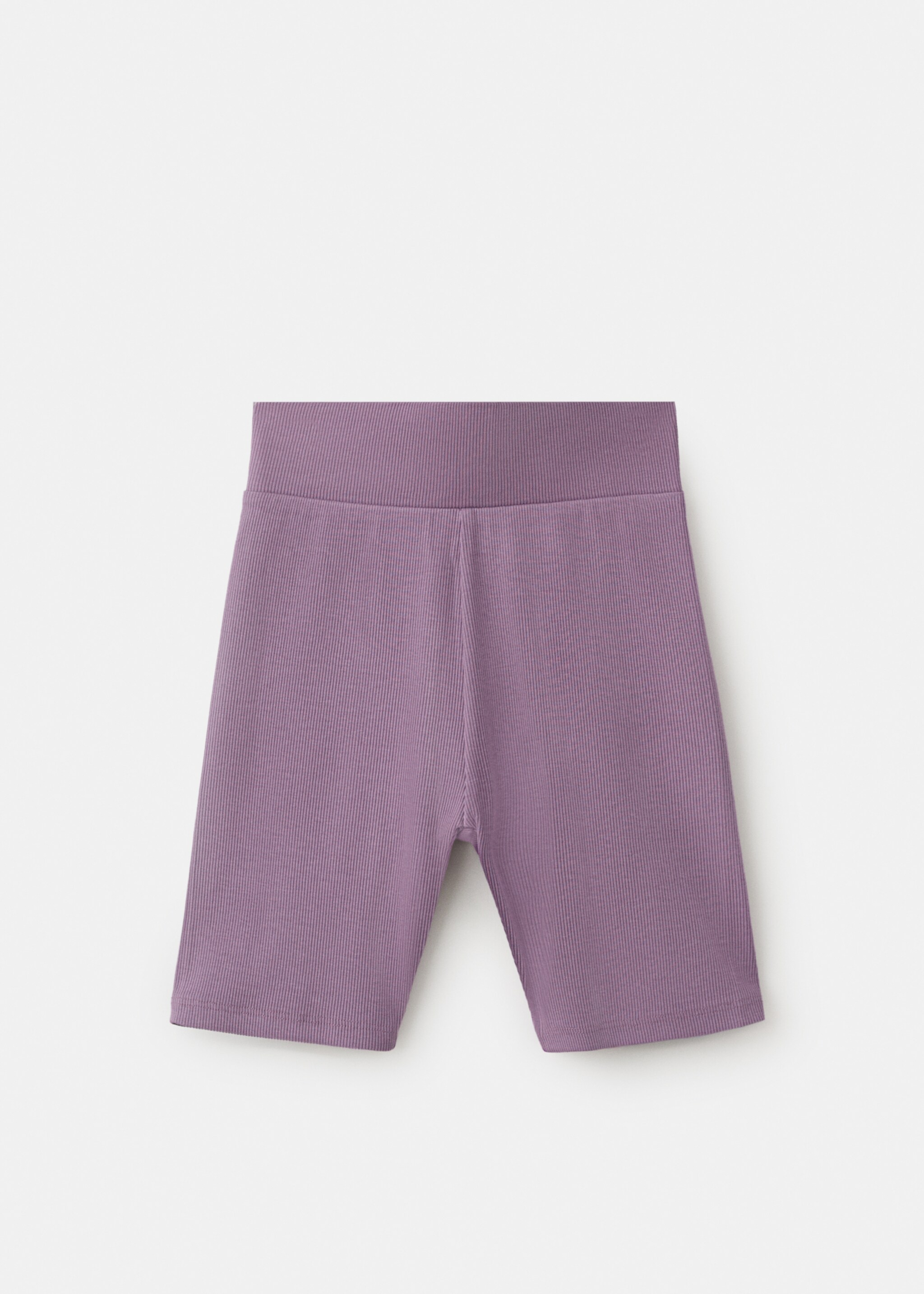 Ribbed leggings - Article without model, Purple. Ref: 27097924-00.