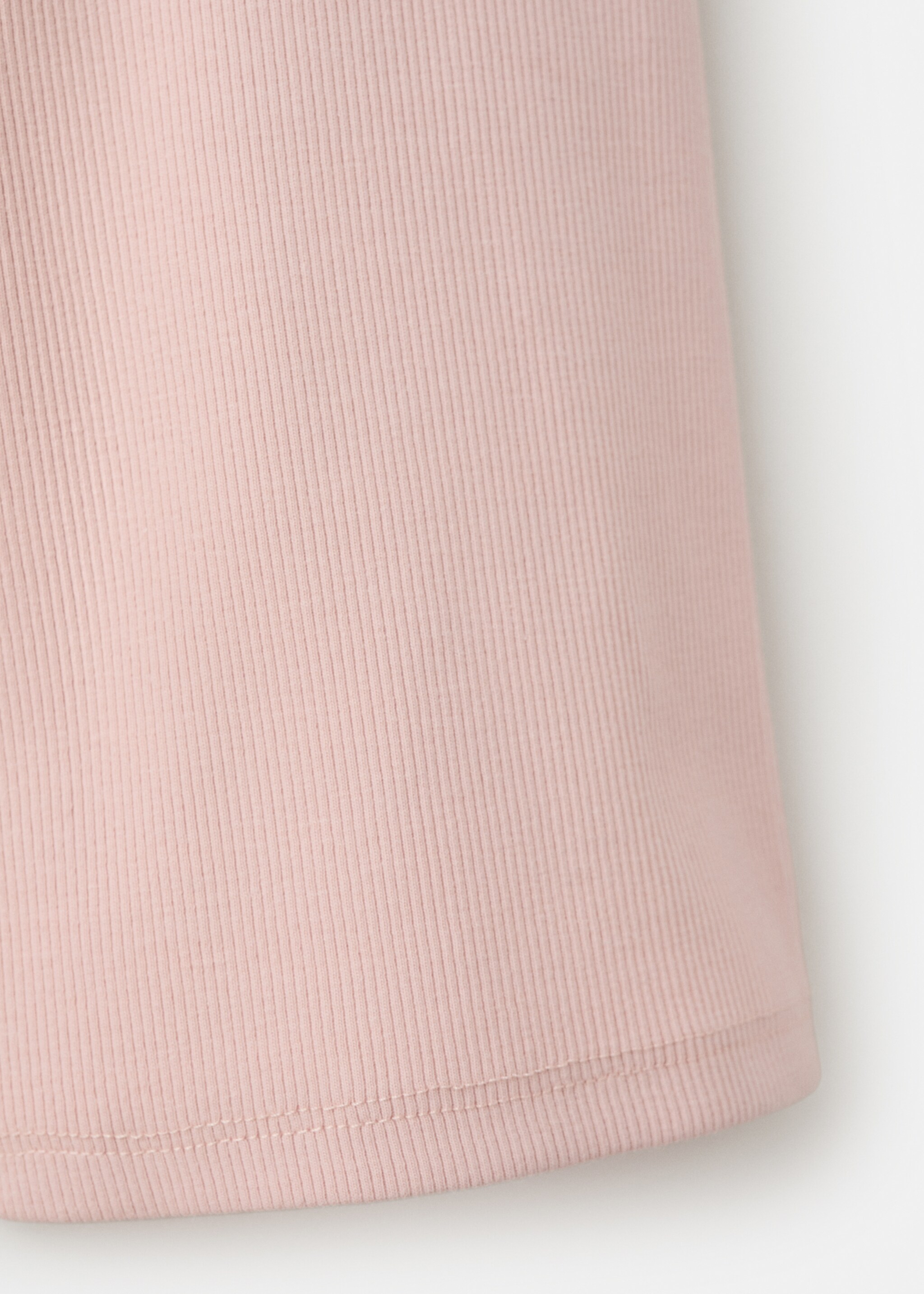 Ribbed leggings - Details of the article 0, Pink. Ref: 27097924-00.