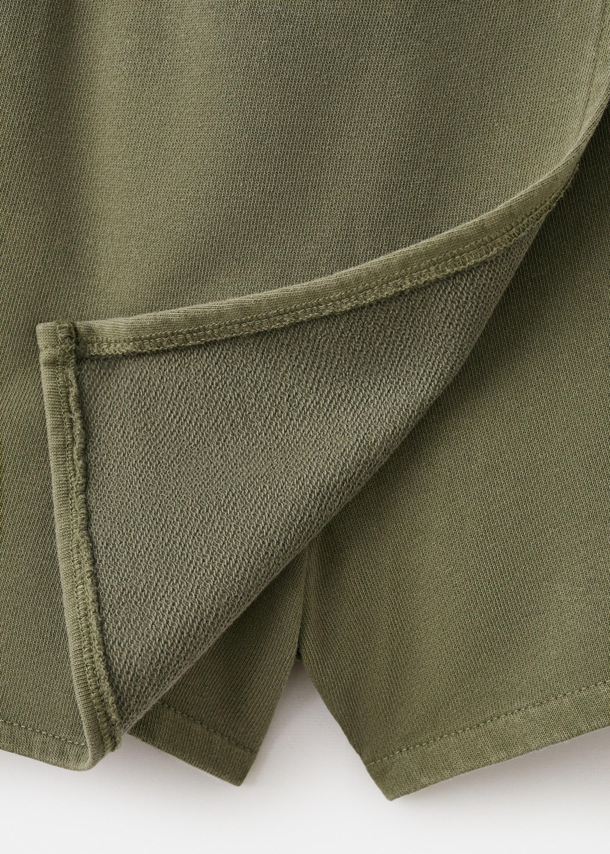 Hosenrock aus Baumwolle - Detail des Artikels 0, Khaki. Ref: 27097925-00.