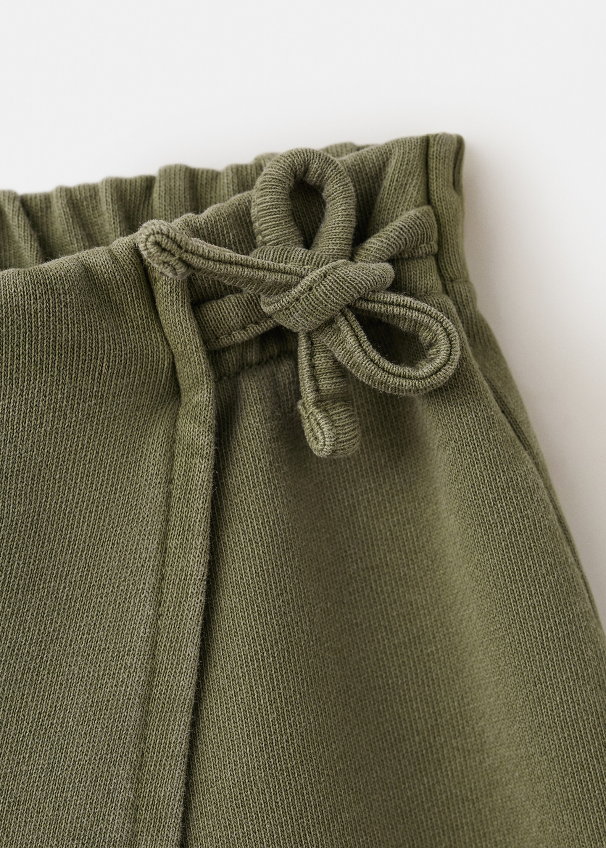 Hosenrock aus Baumwolle - Detail des Artikels 8, Khaki. Ref: 27097925-00.