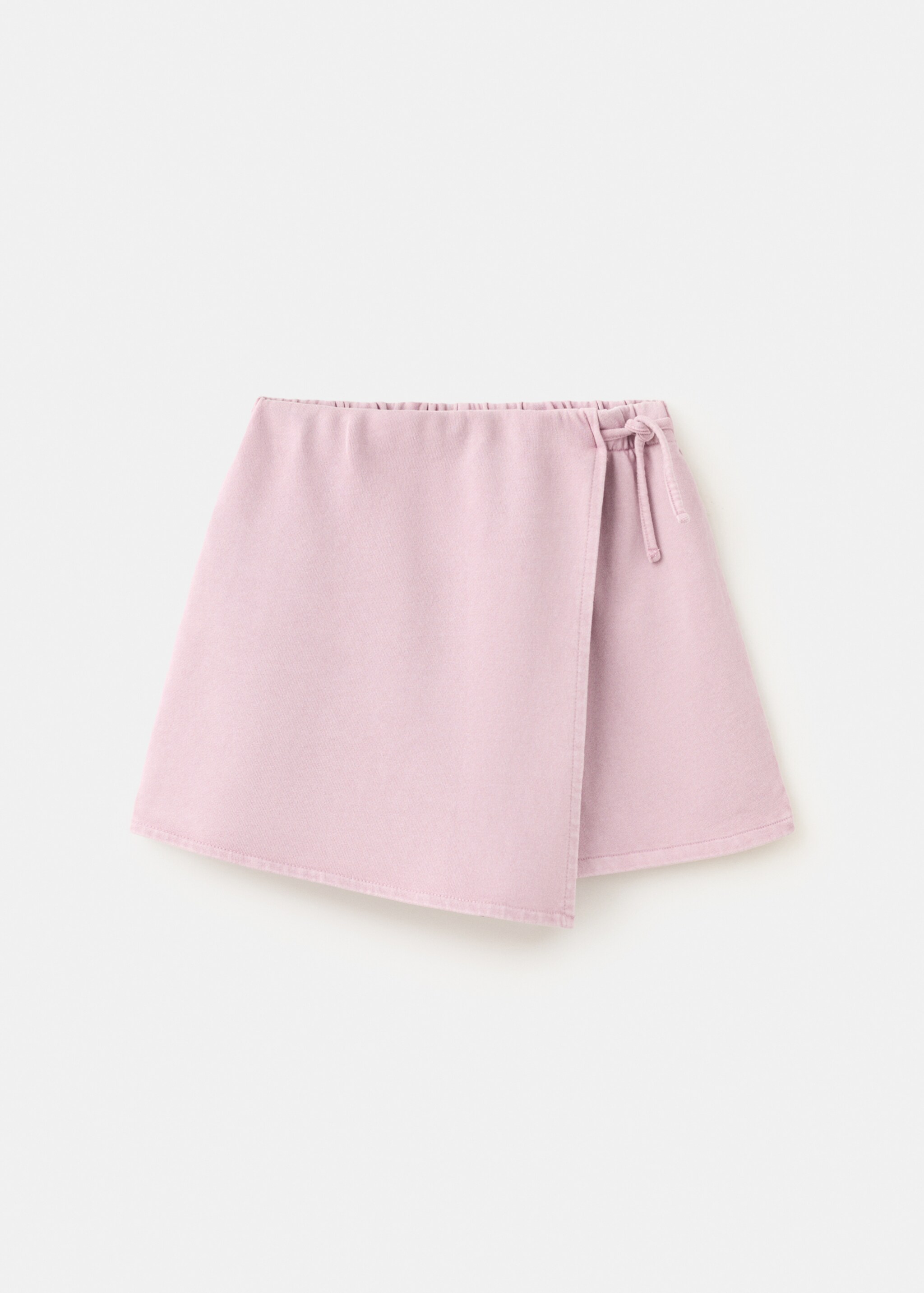 Cotton skort - Article without model, Light/Pastel Purple. Ref: 27097925-00.