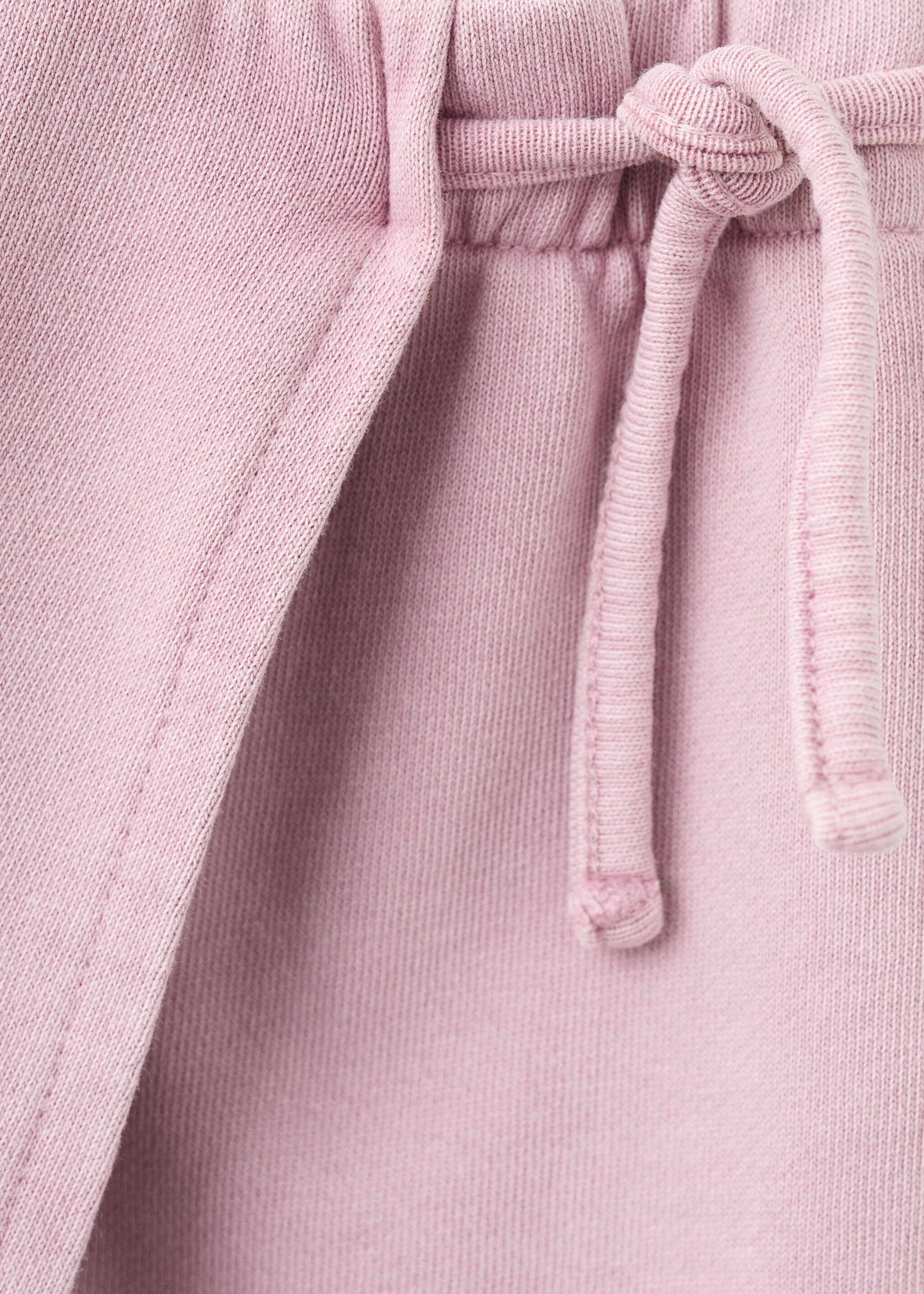 Cotton skort - Details of the article 8, Light/Pastel Purple. Ref: 27097925-00.